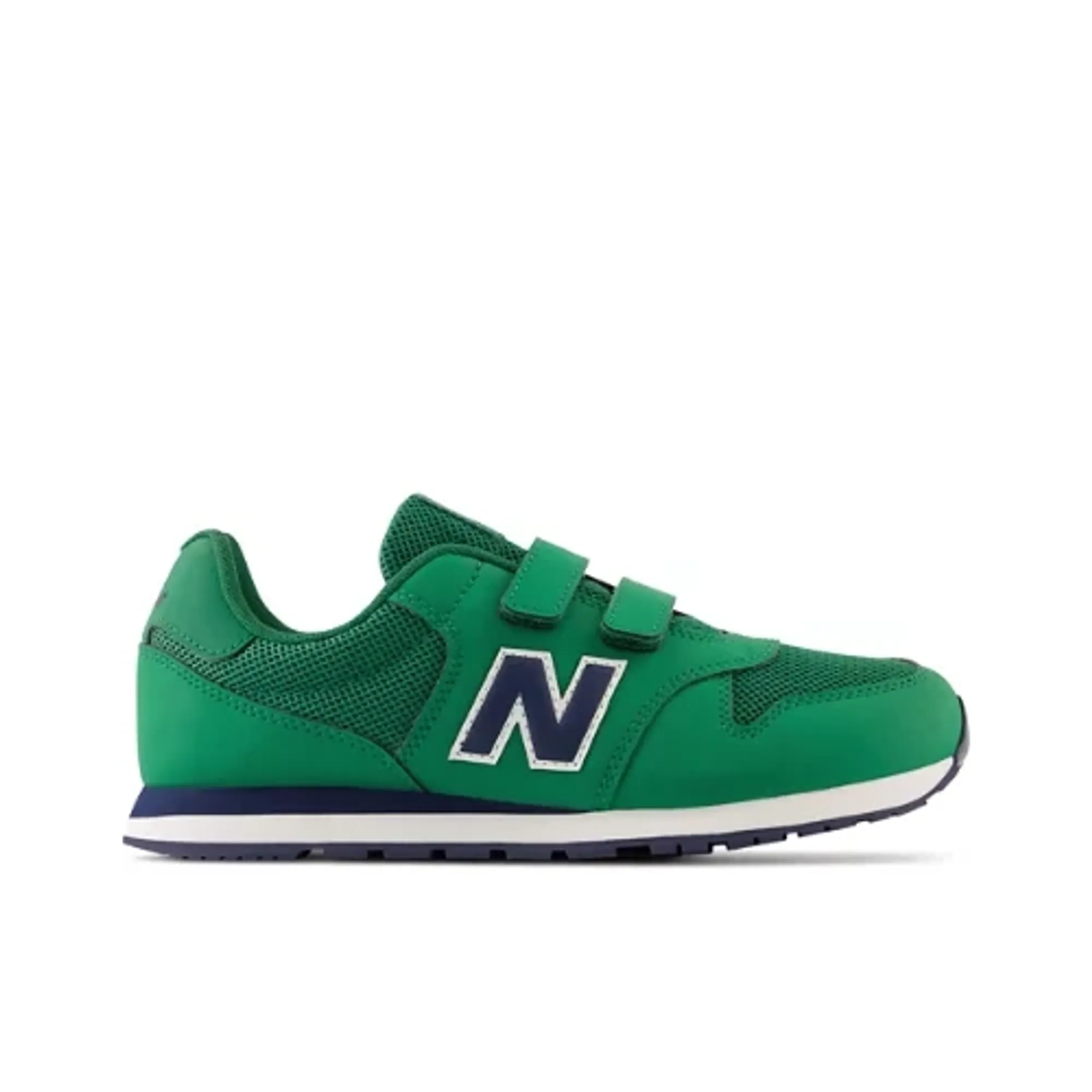New Balance Kids' 500 Hook & Loop in Green/Blue Synthetic