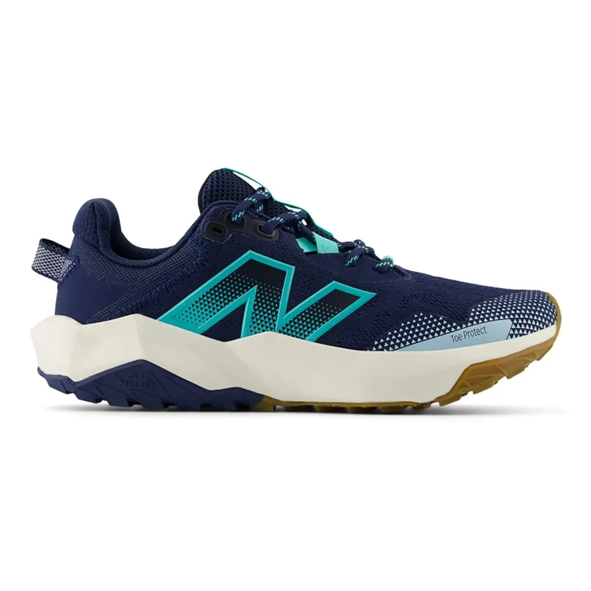 New Balance Women's DynaSoft Nitrel v6 in Blue/Green/White Textile