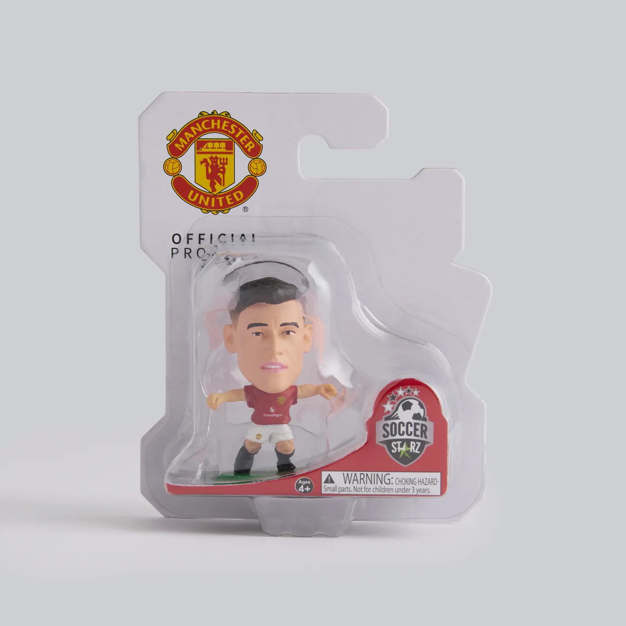Manchester United SoccerStarz Manuel Ugarte Figurine Red