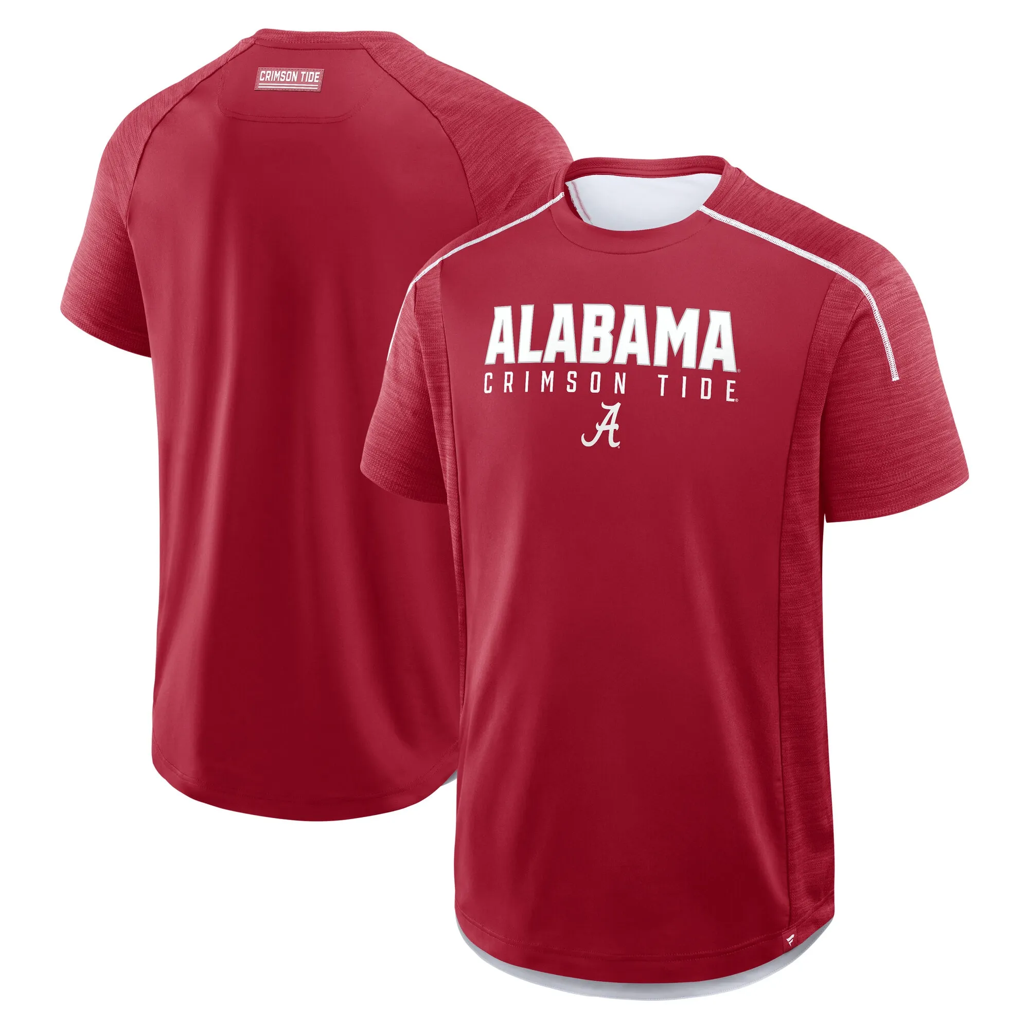 Alabama Crimson Tide Defender Poly T-Shirt - Mens