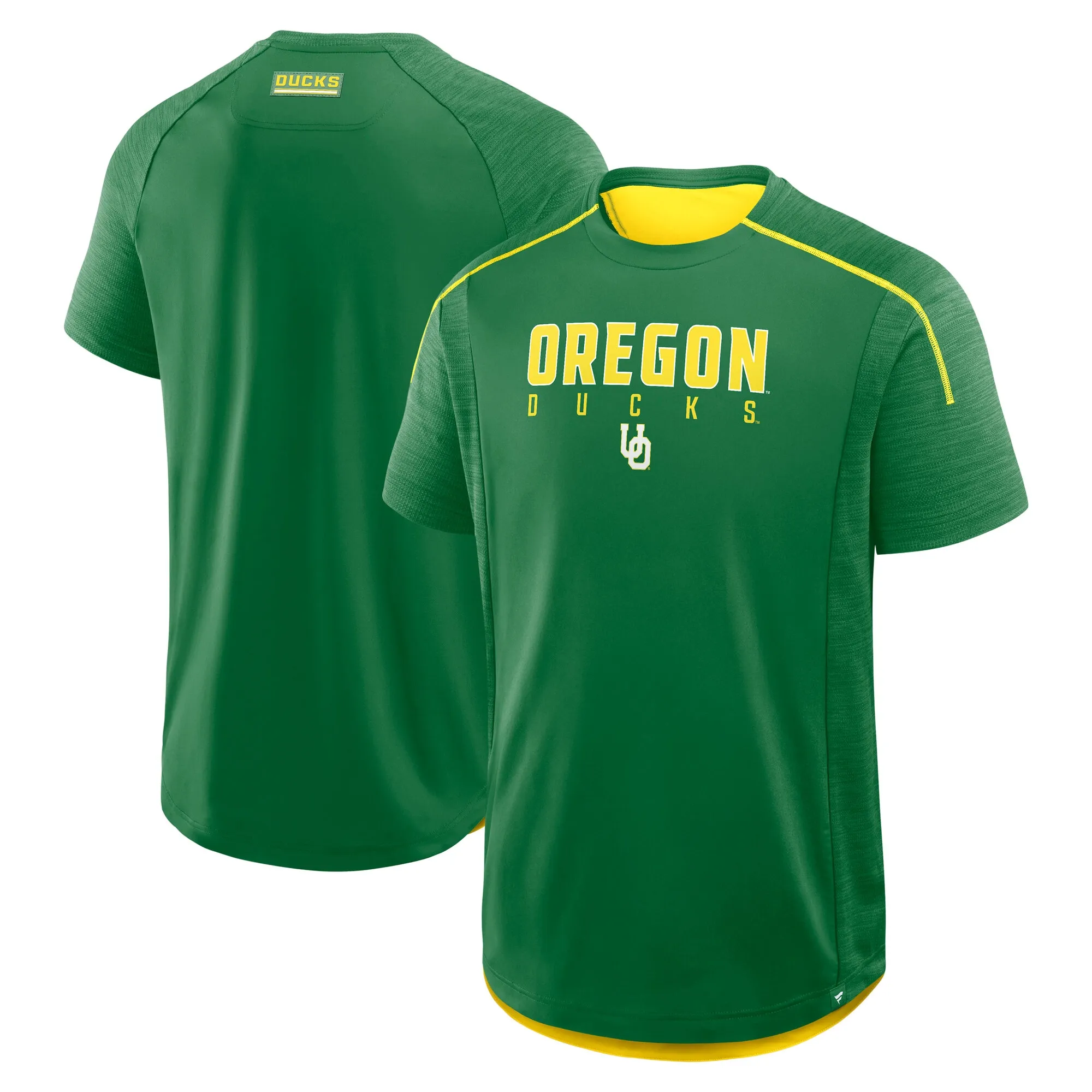 Oregon Ducks Defender Poly T-Shirt - Mens