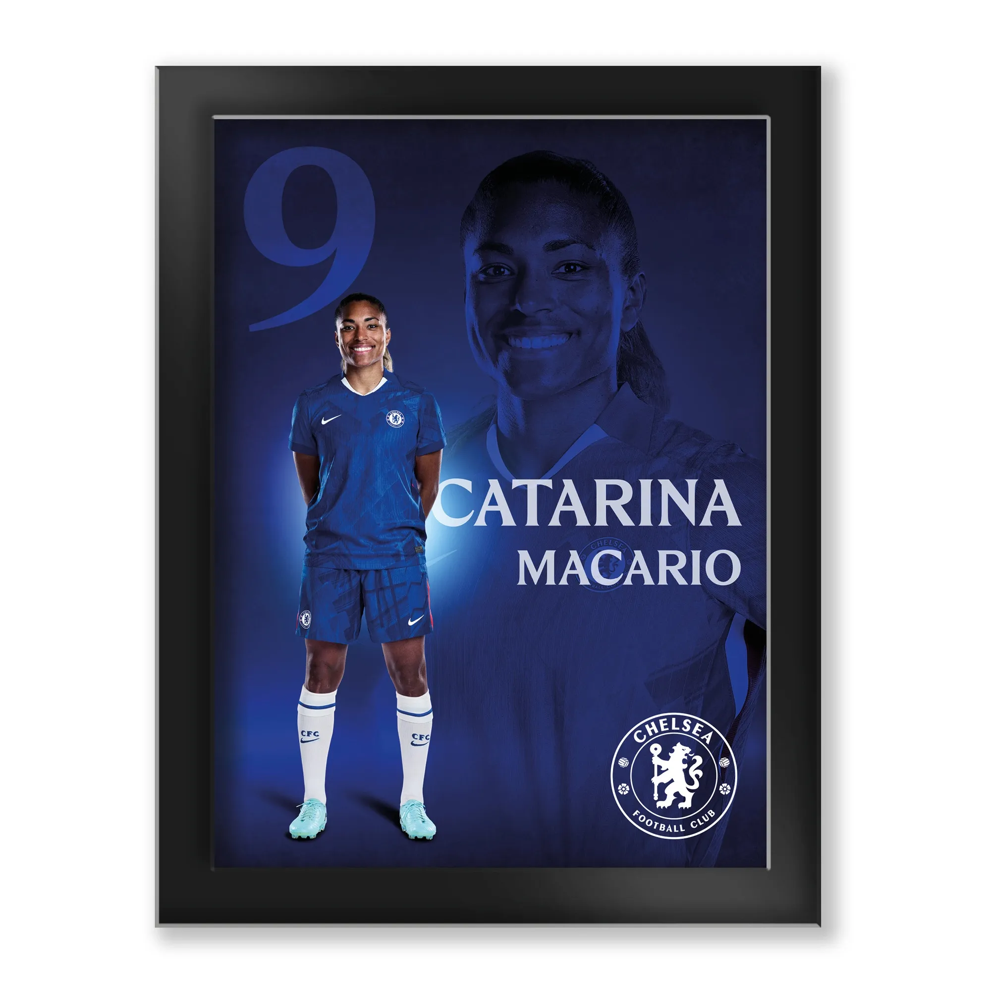 Chelsea Catarina Macario 2025-26 Tempered Glass Frame - 6 x 8