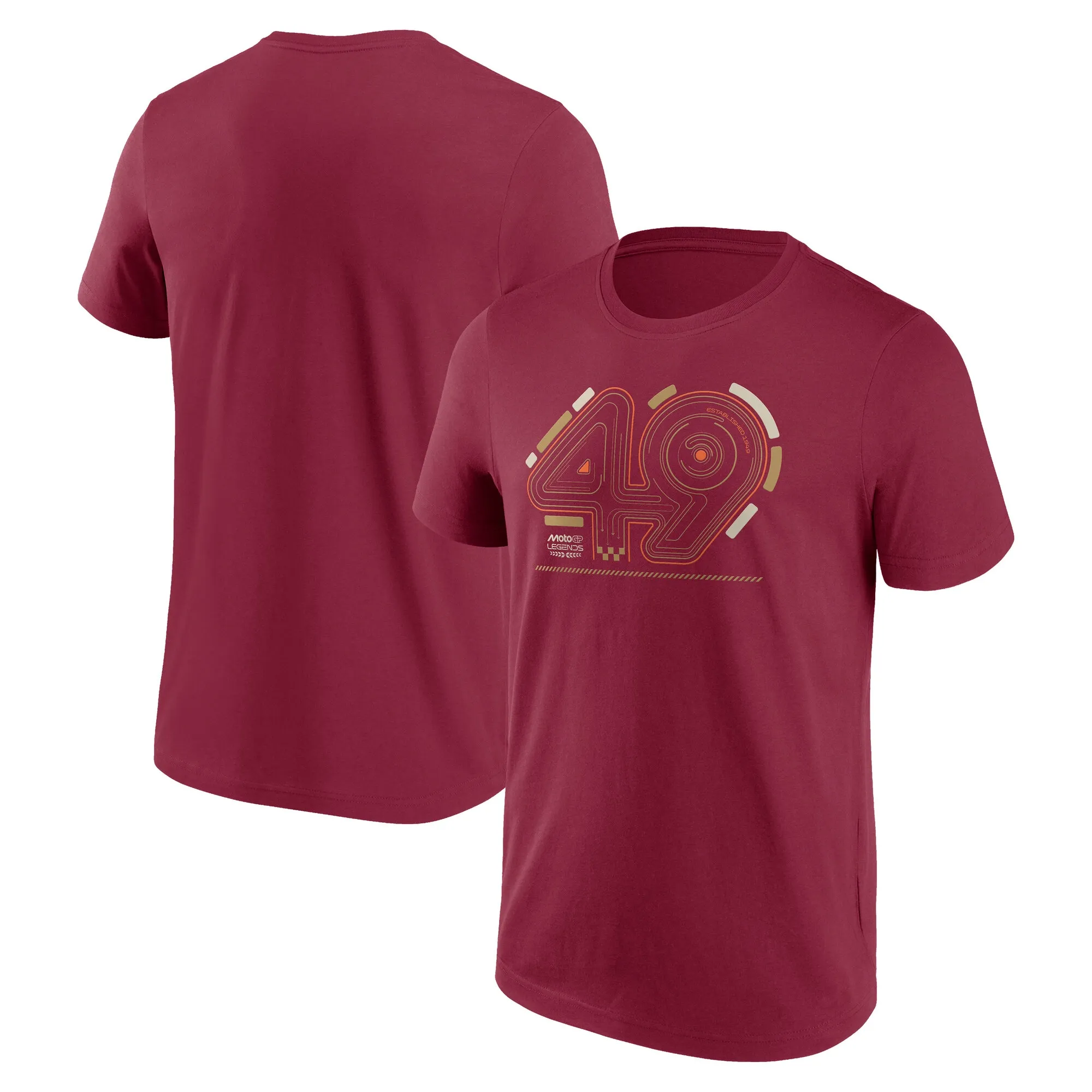 MotoGP™ Legends 49 Graphic T-Shirt - Claret