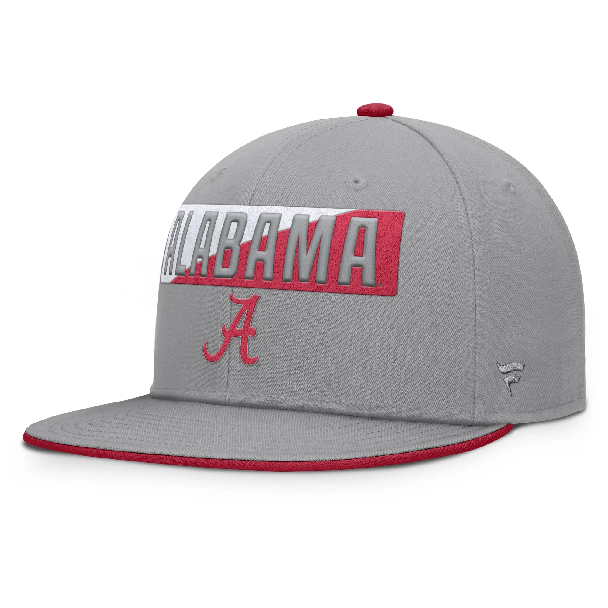 Alabama Crimson Tide Structured Adjustable Flatbrim Snapback Cap