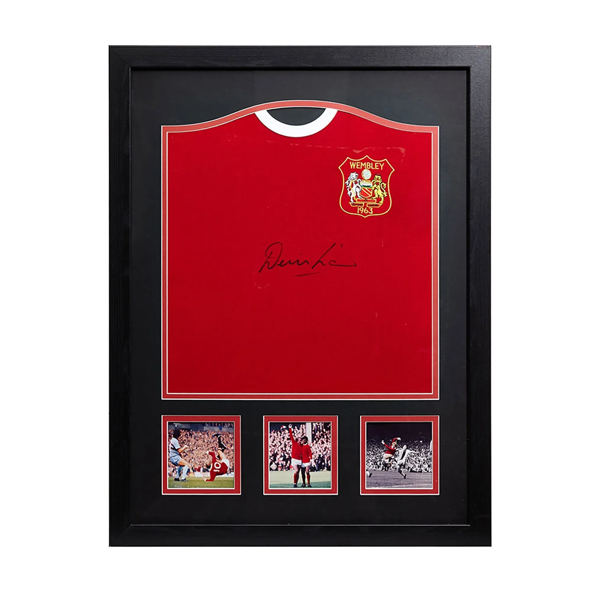 Manchester United Denis Law Signed Shirt