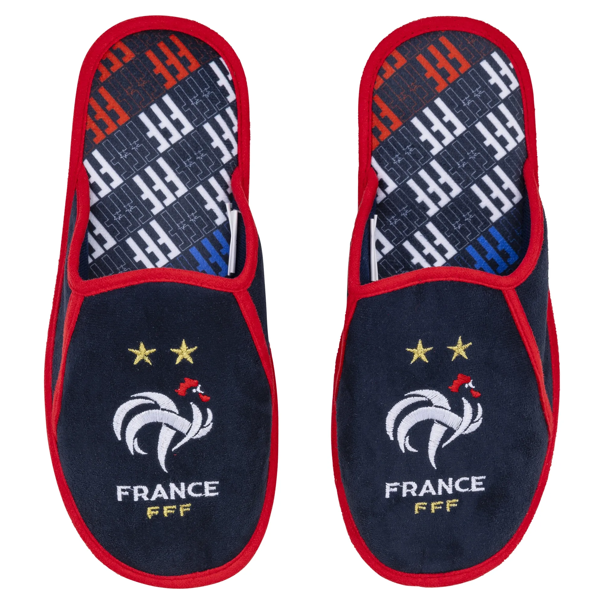 France Essential Crest Slippers - Navy - Mens
