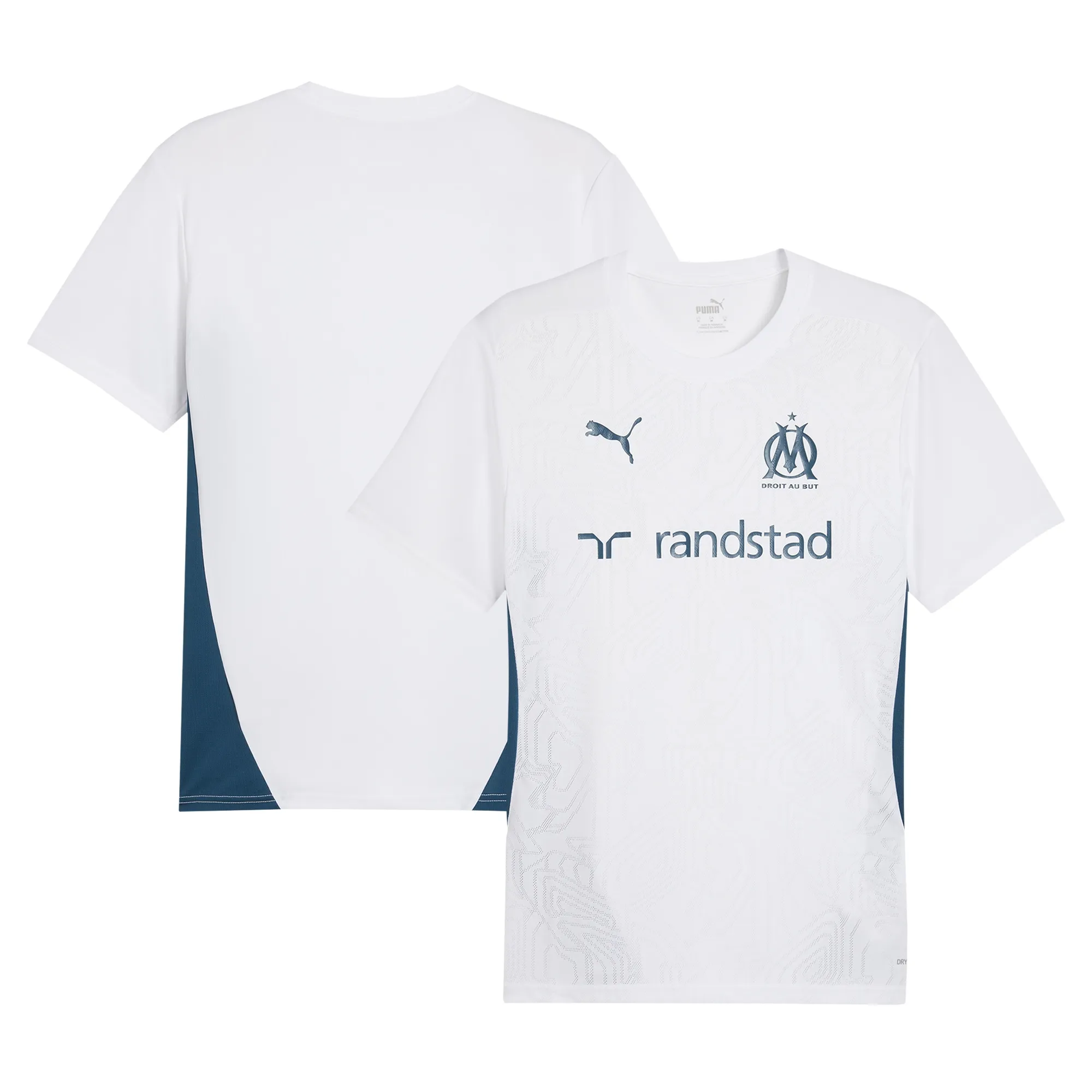 Olympique de Marseille Puma Training Jersey - White