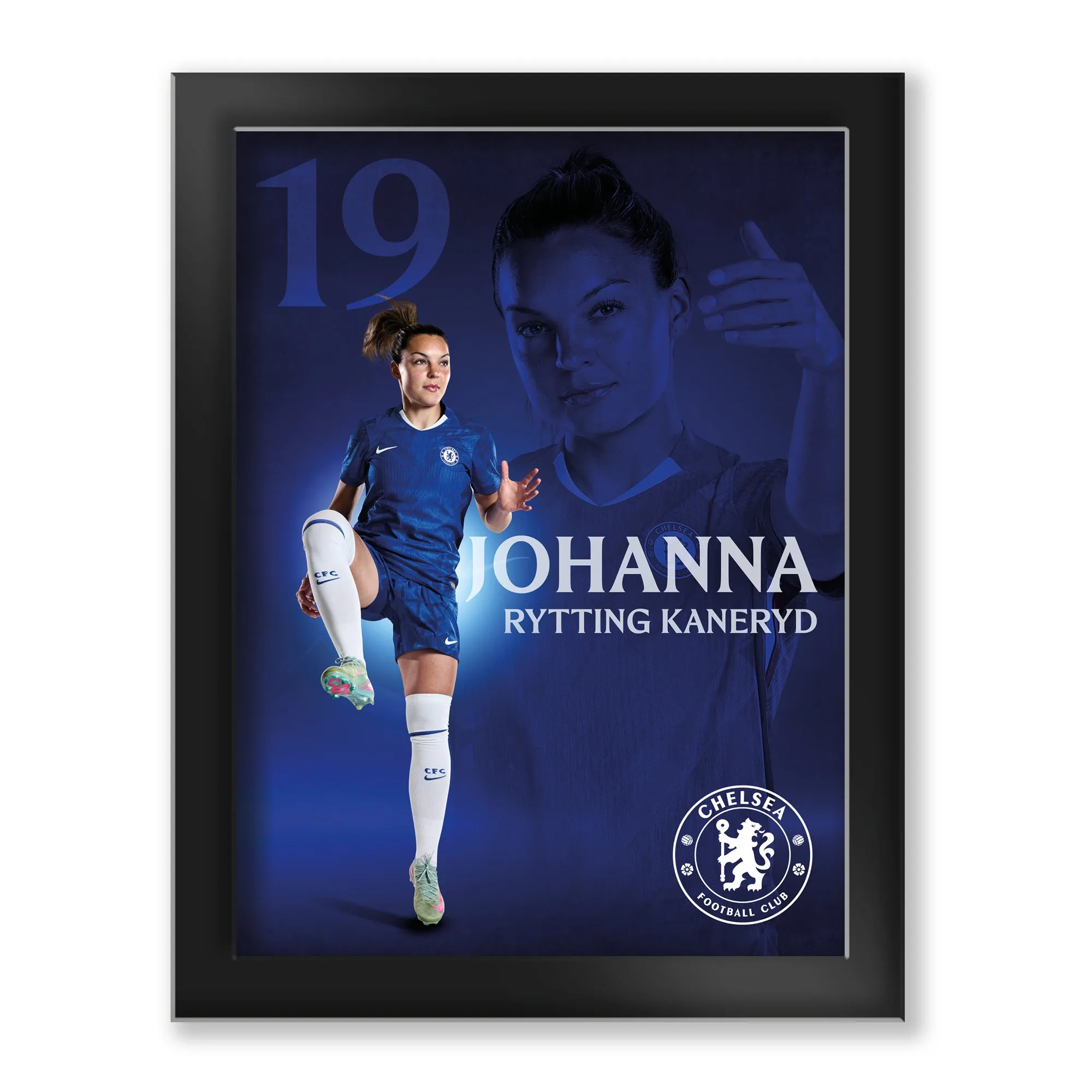 Chelsea Johanna Rytting Kaneryd 2025-26 Tempered Glass Frame - 6 x 8