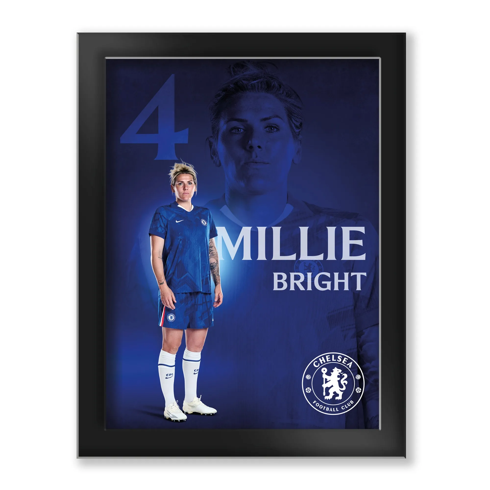 Chelsea Millie Bright 2025-26 Tempered Glass Frame - 6 x 8