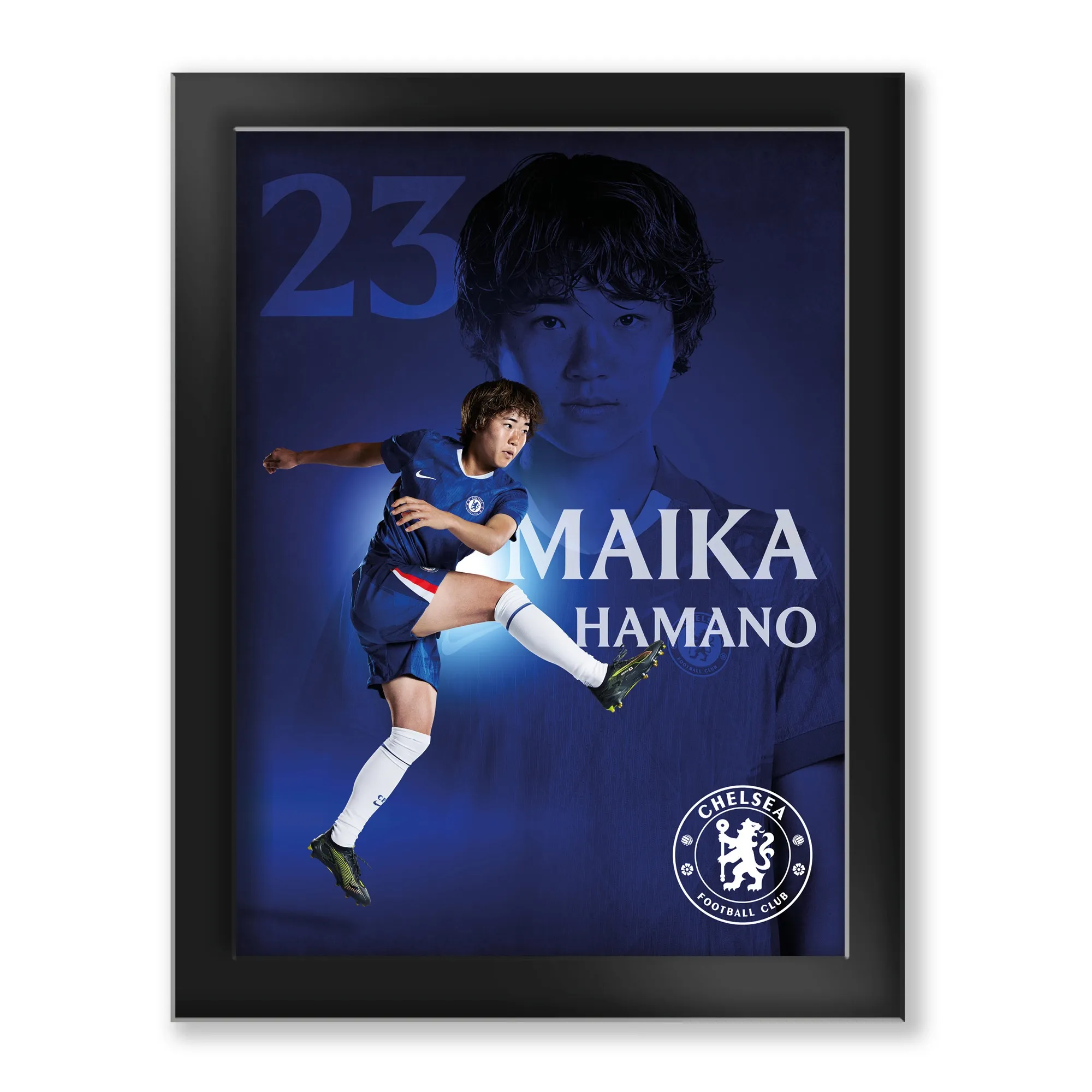 Chelsea Maika Hamano 2025-26 Tempered Glass Frame - 6 x 8