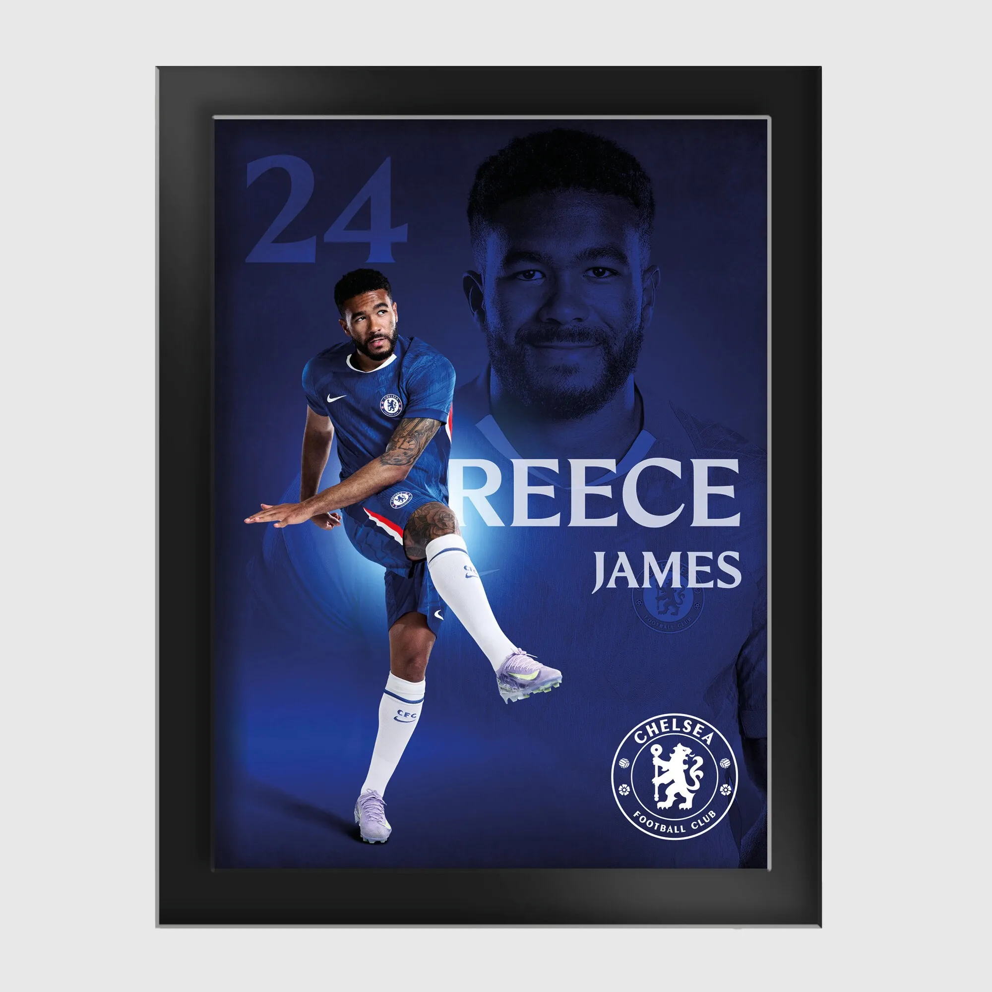 Chelsea Reece James 2025-26 Tempered Glass Frame - 6 x 8