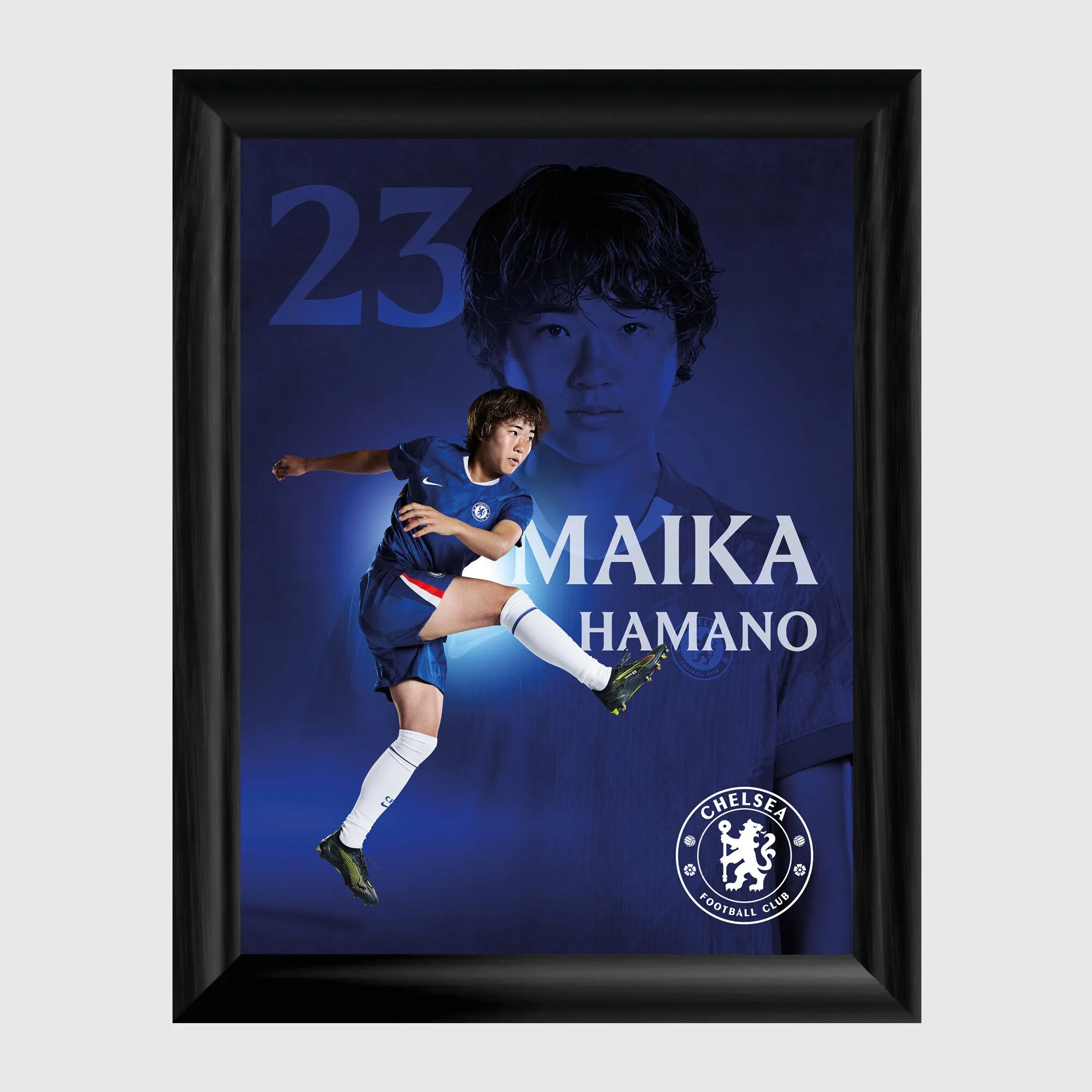 Chelsea Maika Hamano 2025-26 Framed Print - 12 x 16