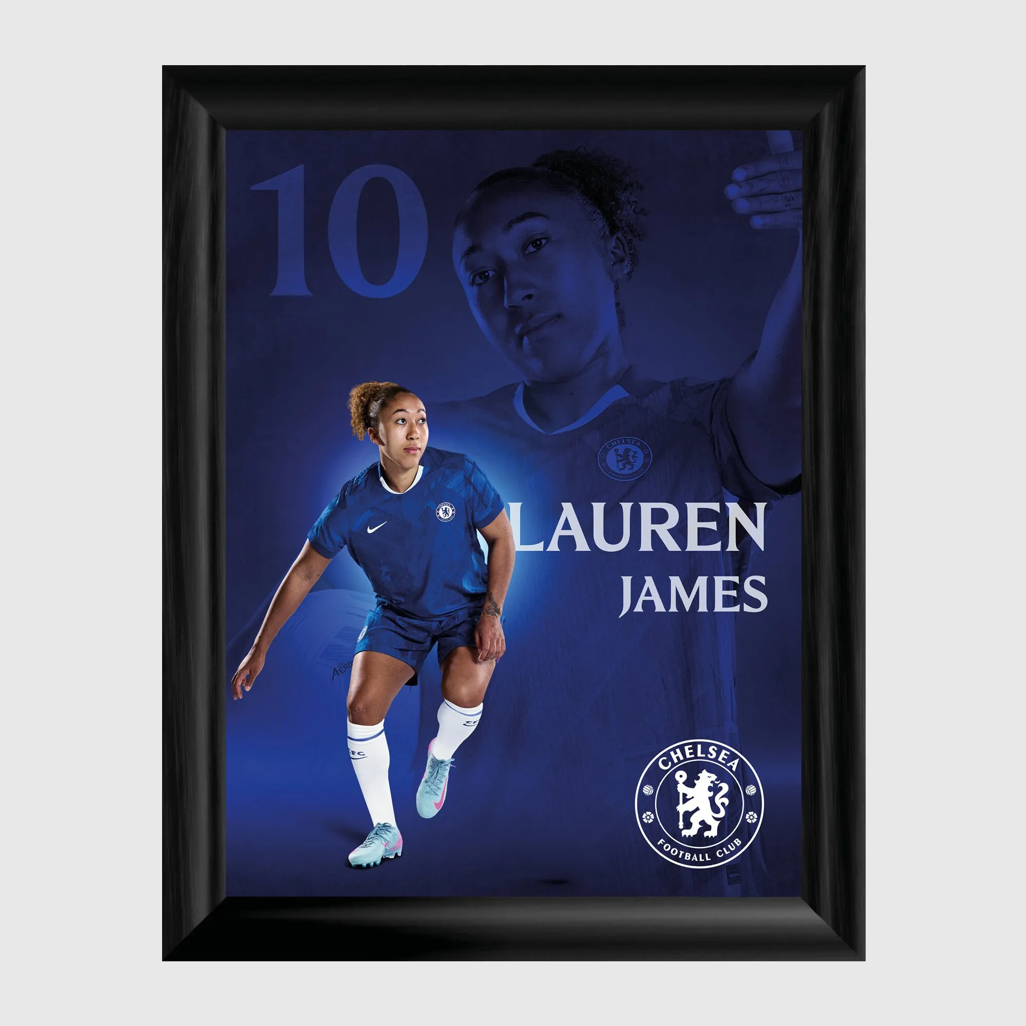 Chelsea Lauren James 2025-26 Framed Print - 12 x 16