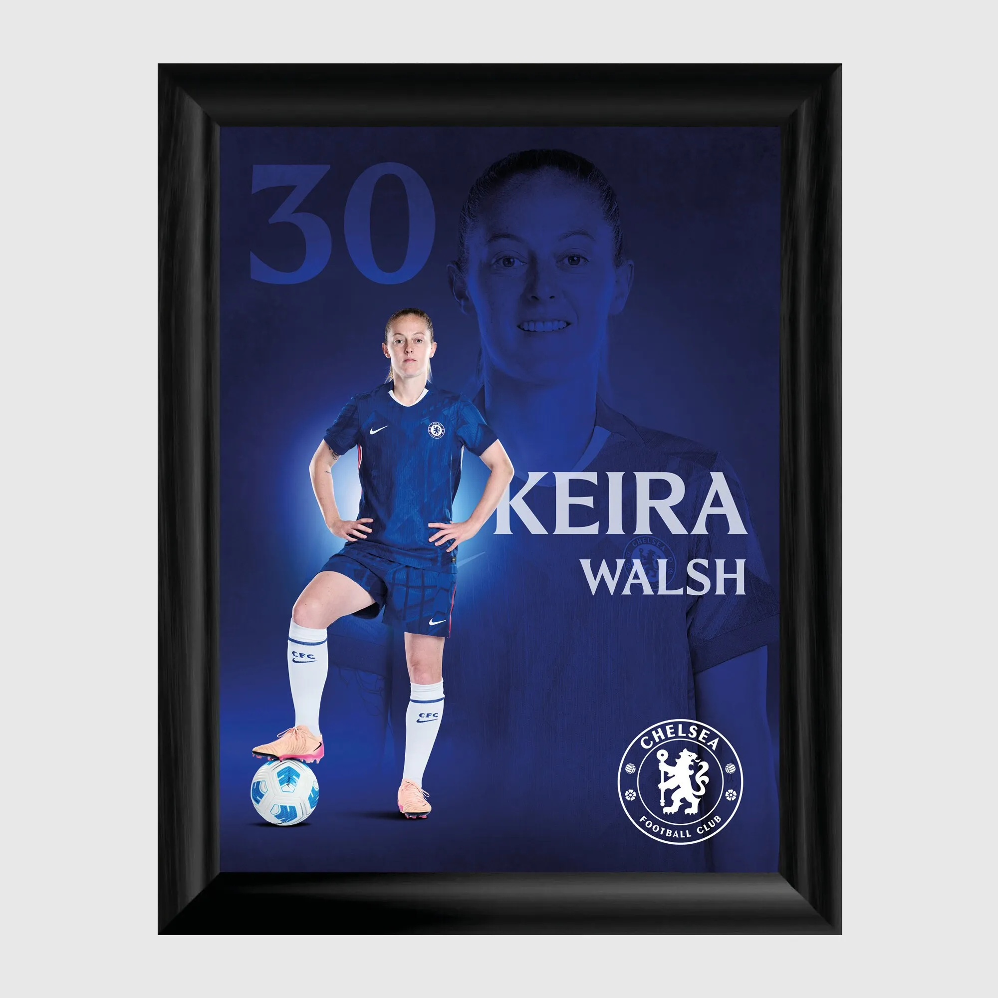 Chelsea Keira Walsh 2025-26 Framed Print - 12 x 16