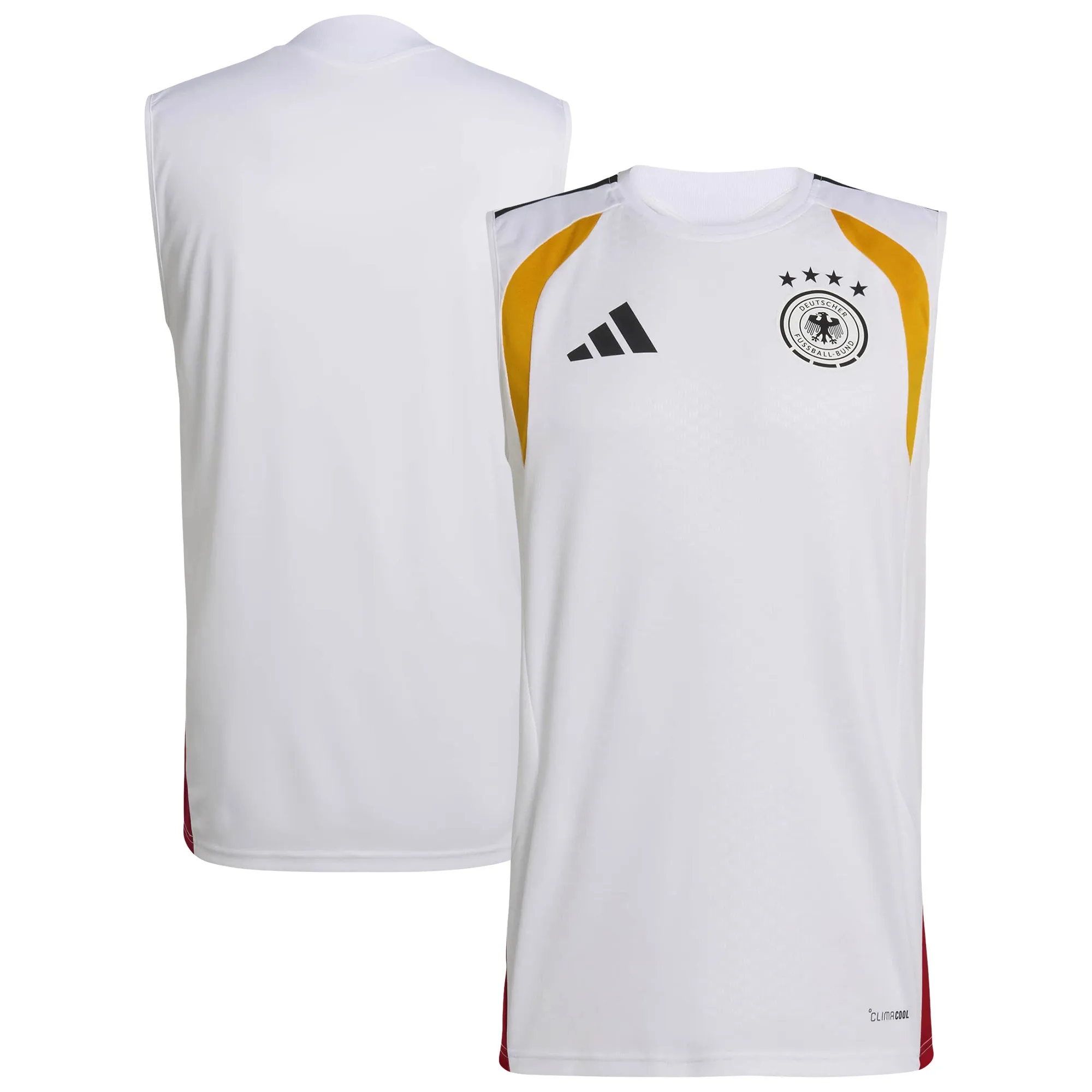 Germany National Team adidas Pro Training Jersey - White