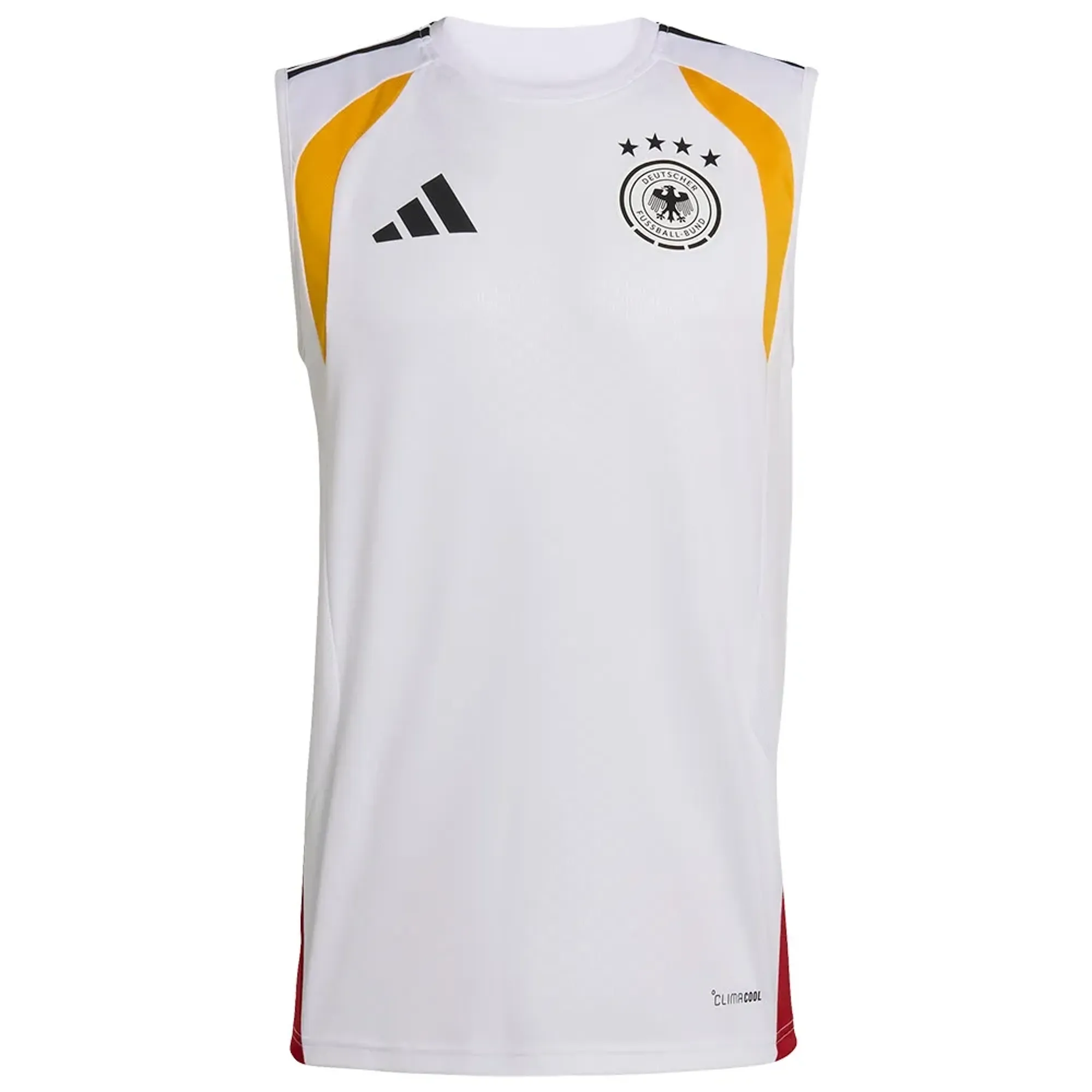 Germany National Team adidas Training Sleeveless Jersey - White