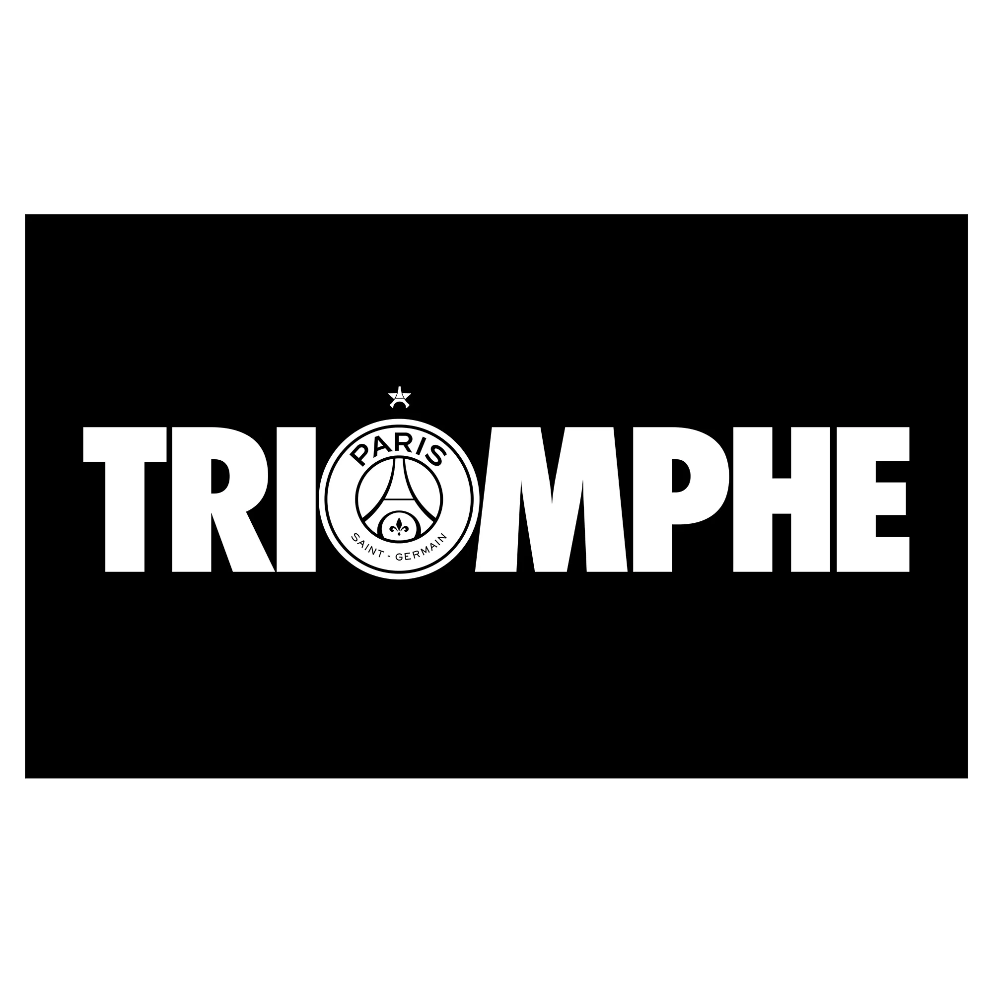 PSG TRIOMPHE Flag - 5X3'