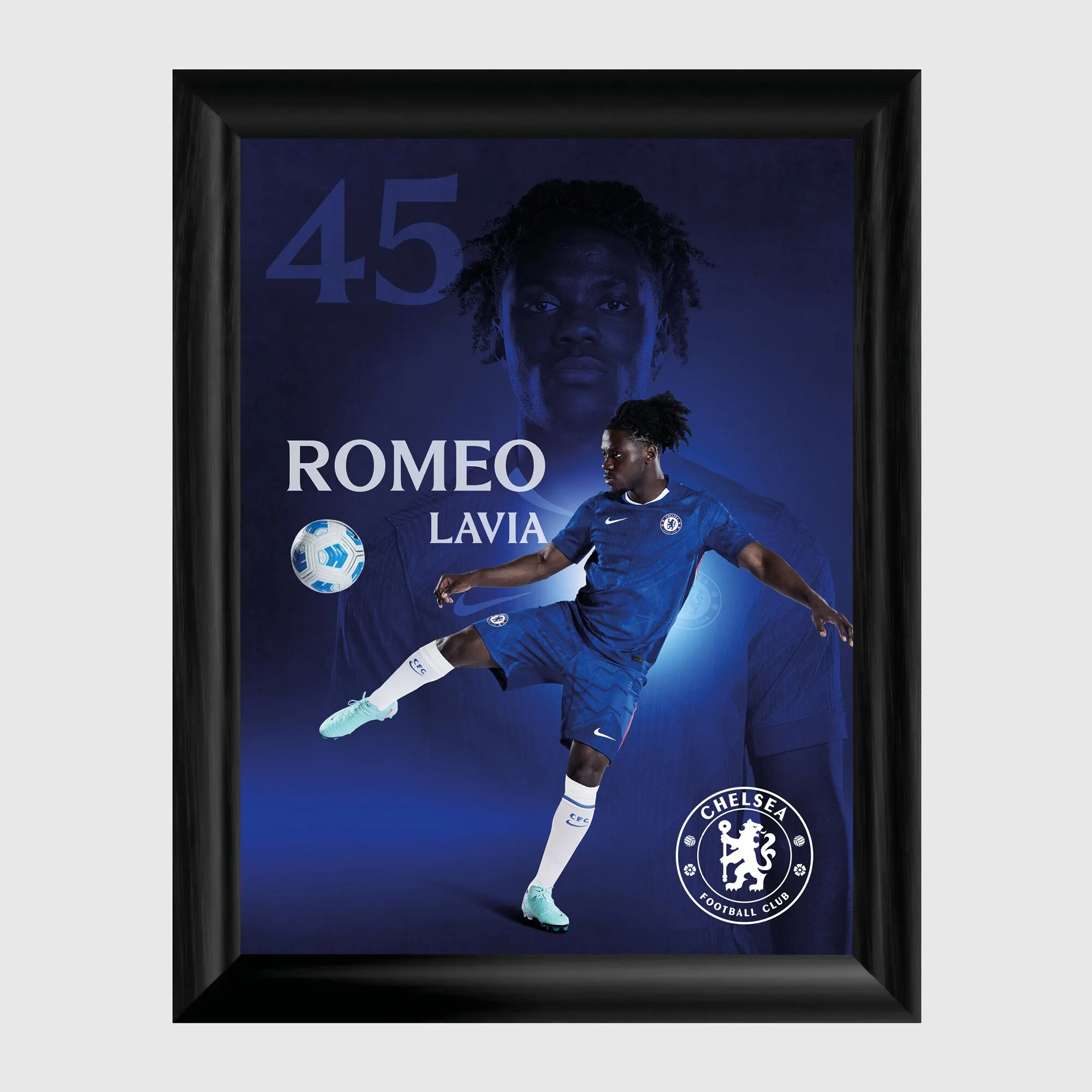 Chelsea Romeo Lavia 2025-26 Framed Print - 12 x 16