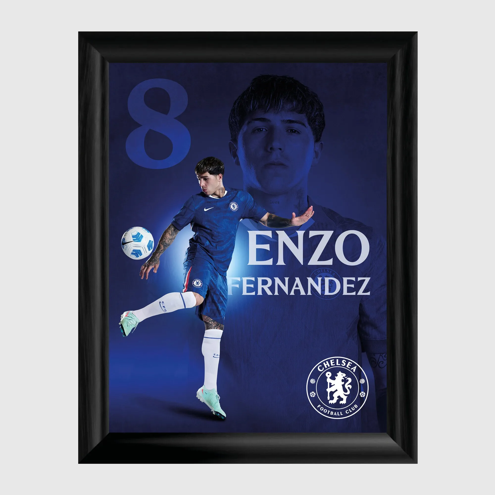 Chelsea Enzo Fernandez 2025-26 Framed Print - 12 x 16