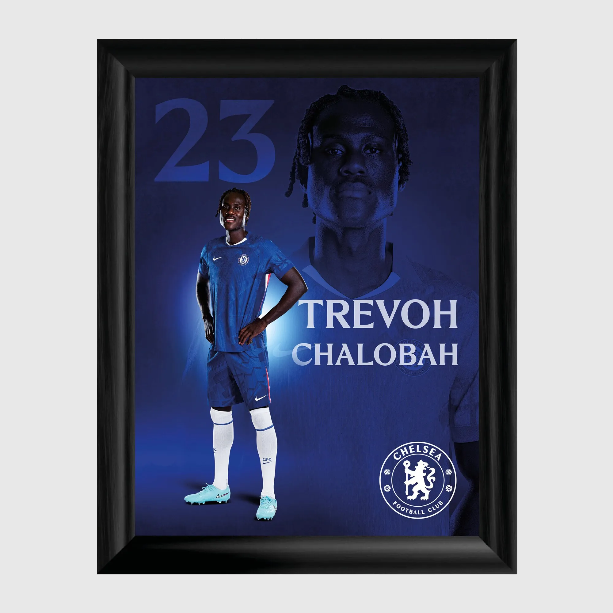 Chelsea Trevoh Chalobah 2025-26 Framed Print - 12 x 16