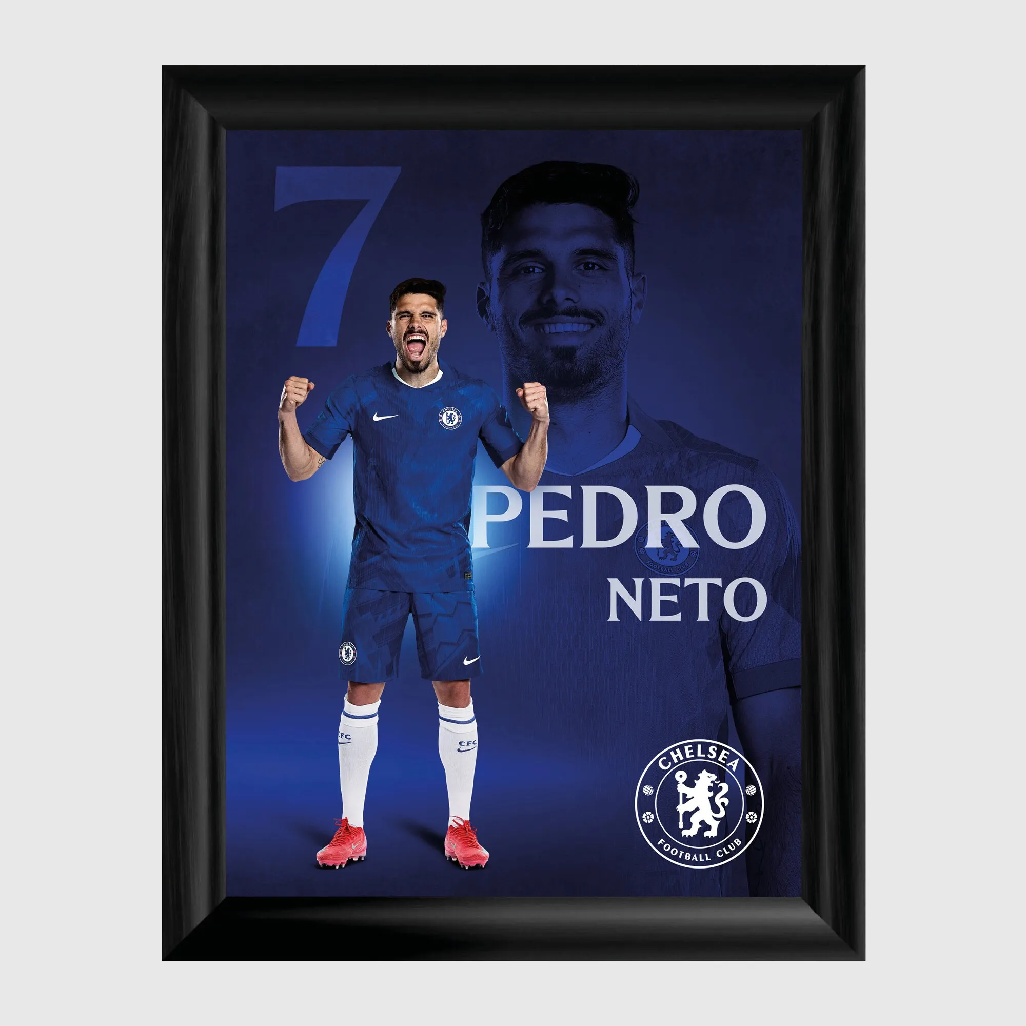 Chelsea Pedro Neto 2025-26 Framed Print - 12 x 16