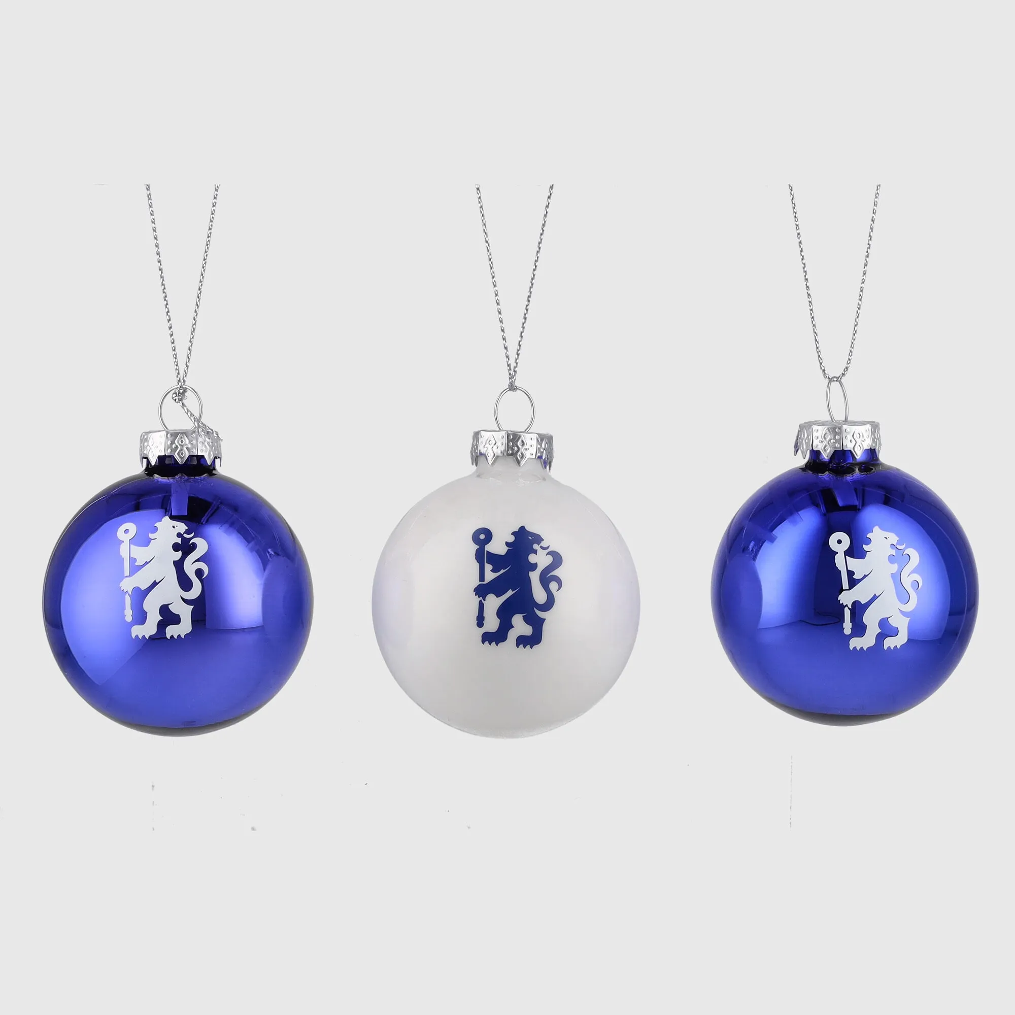 Chelsea Christmas Bauble Set - 3 Pack