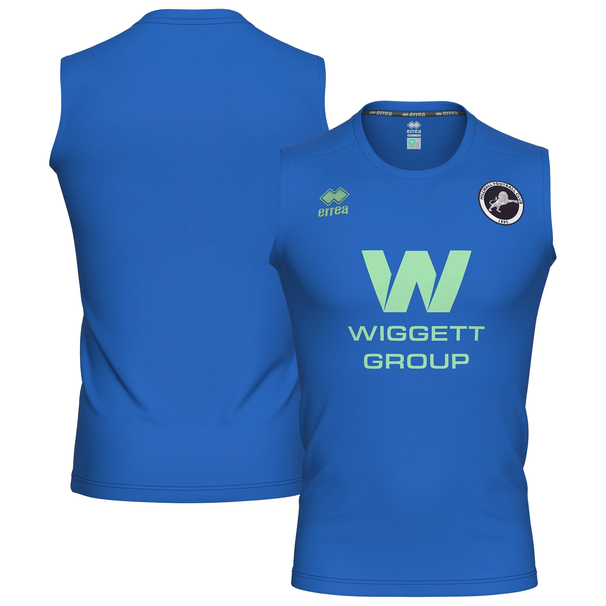 Millwall Errea Player Sleeveless Training Top - Blue