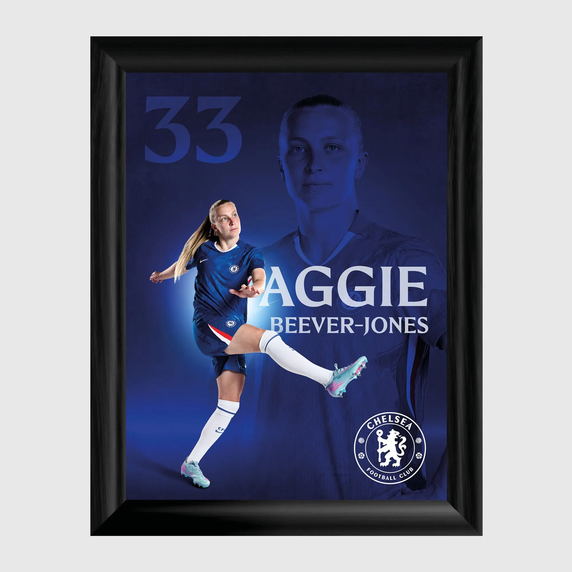 Chelsea Aggie Beever-Jones 2025-26 Framed Print - 12 x 16