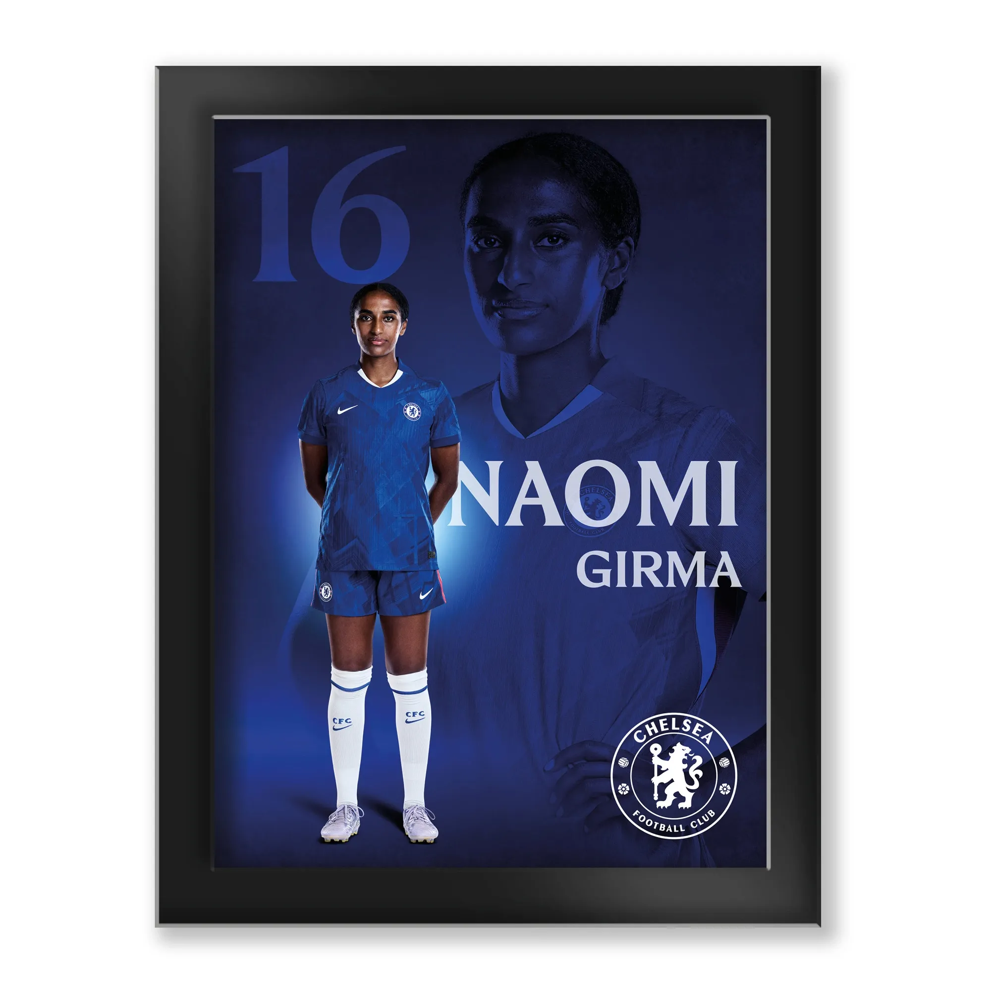 Chelsea Naomi Girma 2025-26 Tempered Glass Frame - 6 x 8