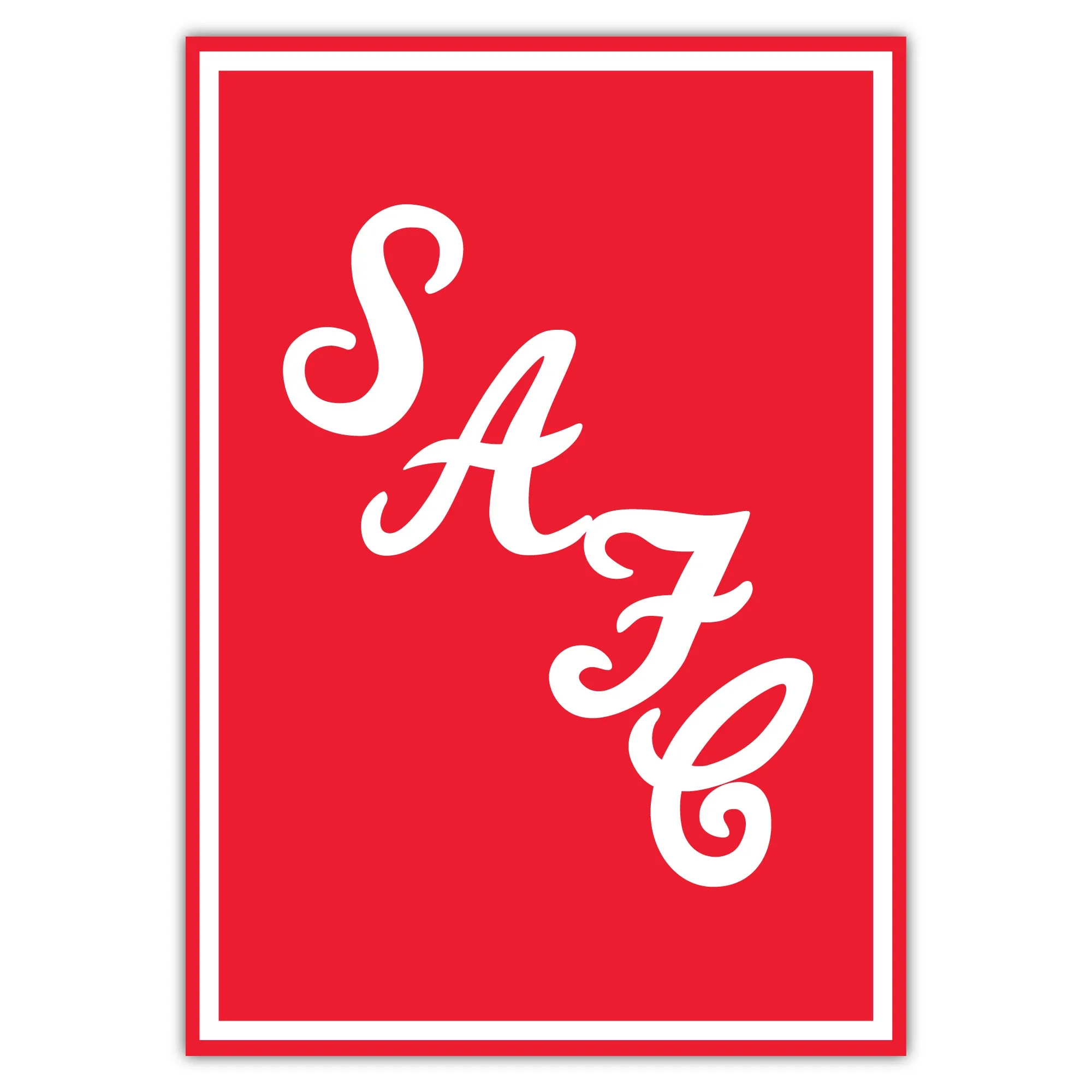 Sunderland SAFC Script Print - Unframed A3