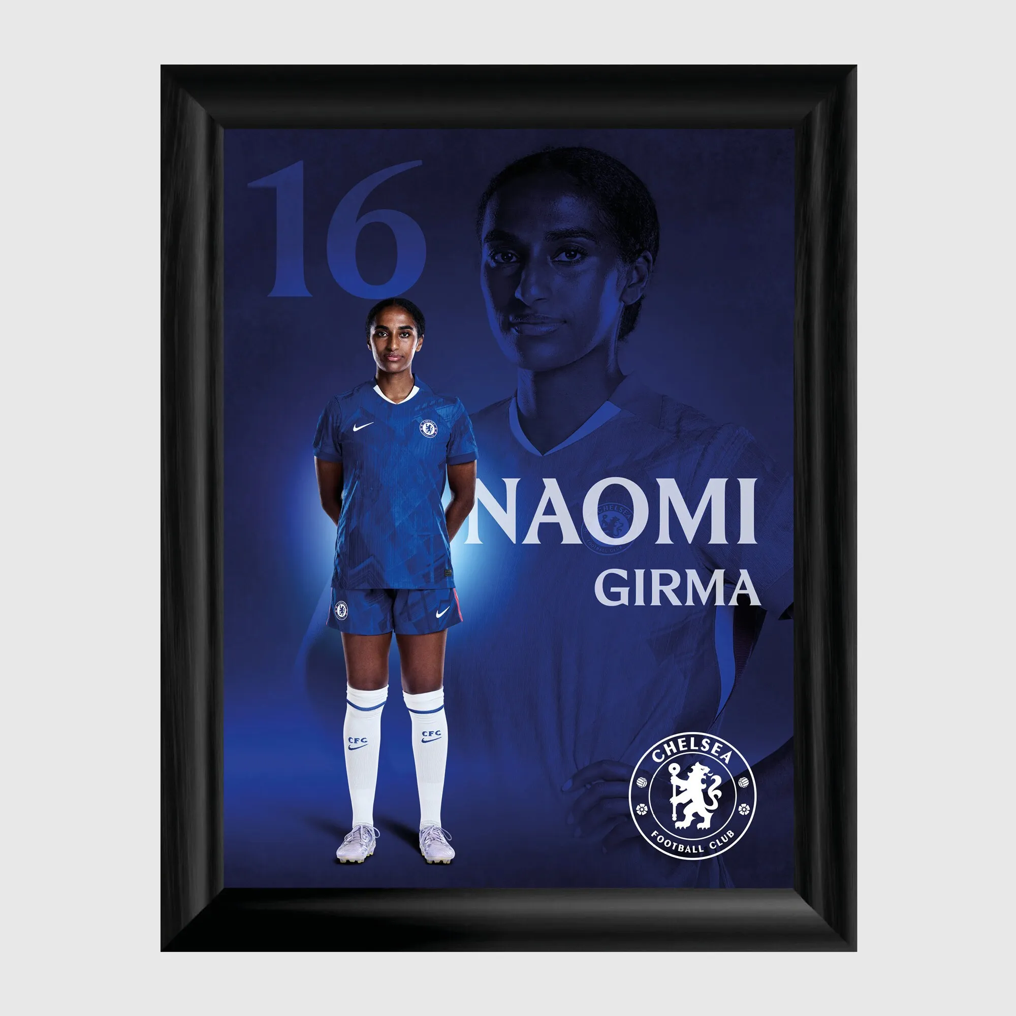 Chelsea Naomi Girma 2025-26 Framed Print - 12 x 16