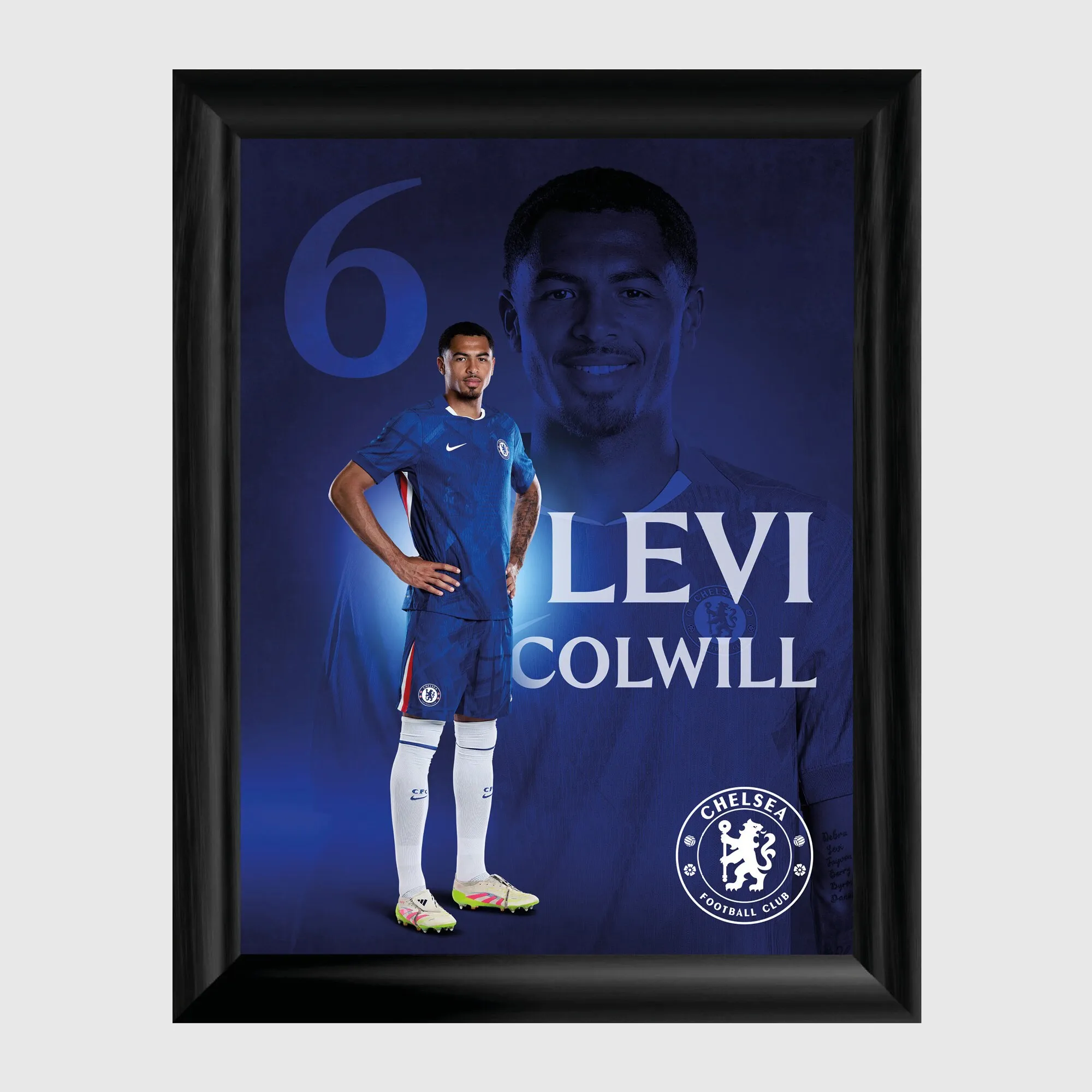Chelsea Levi Colwill 2025-26 Framed Print - 12 x 16