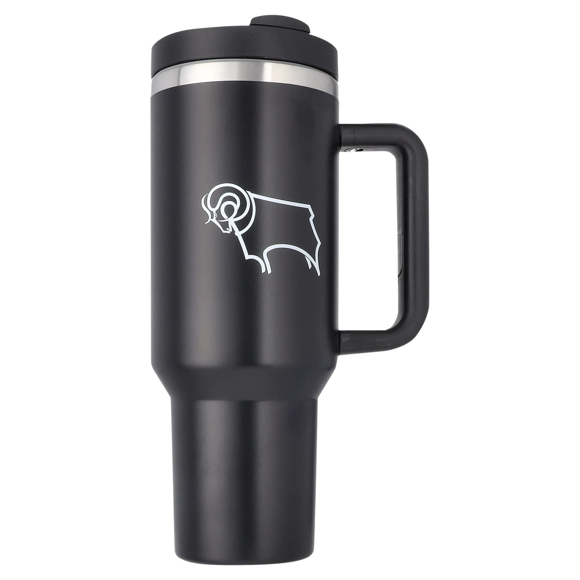 Derby County Travel Cup With Straw - 40oz