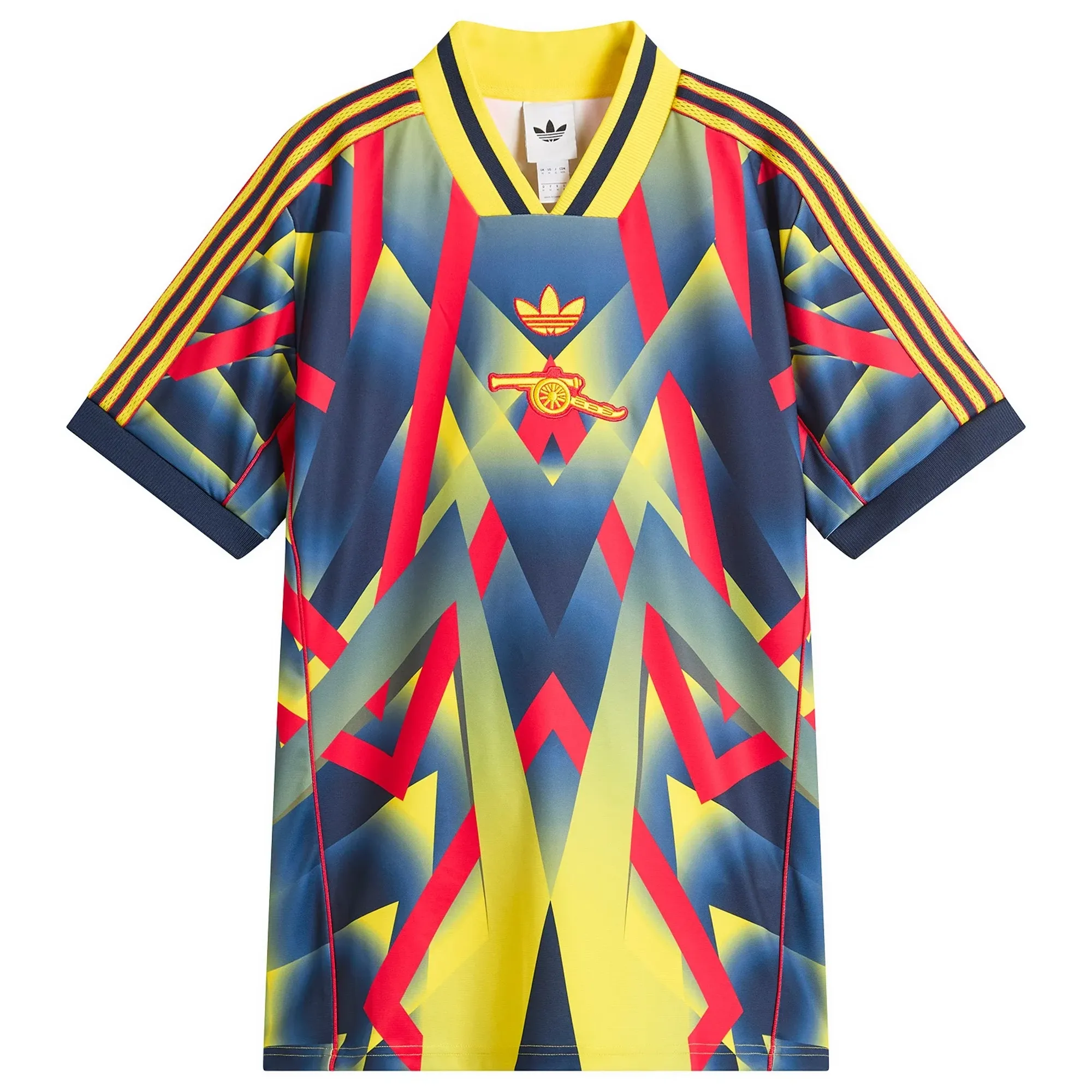 Arsenal adidas 25/26 Lifestyler Shirt, Yellow