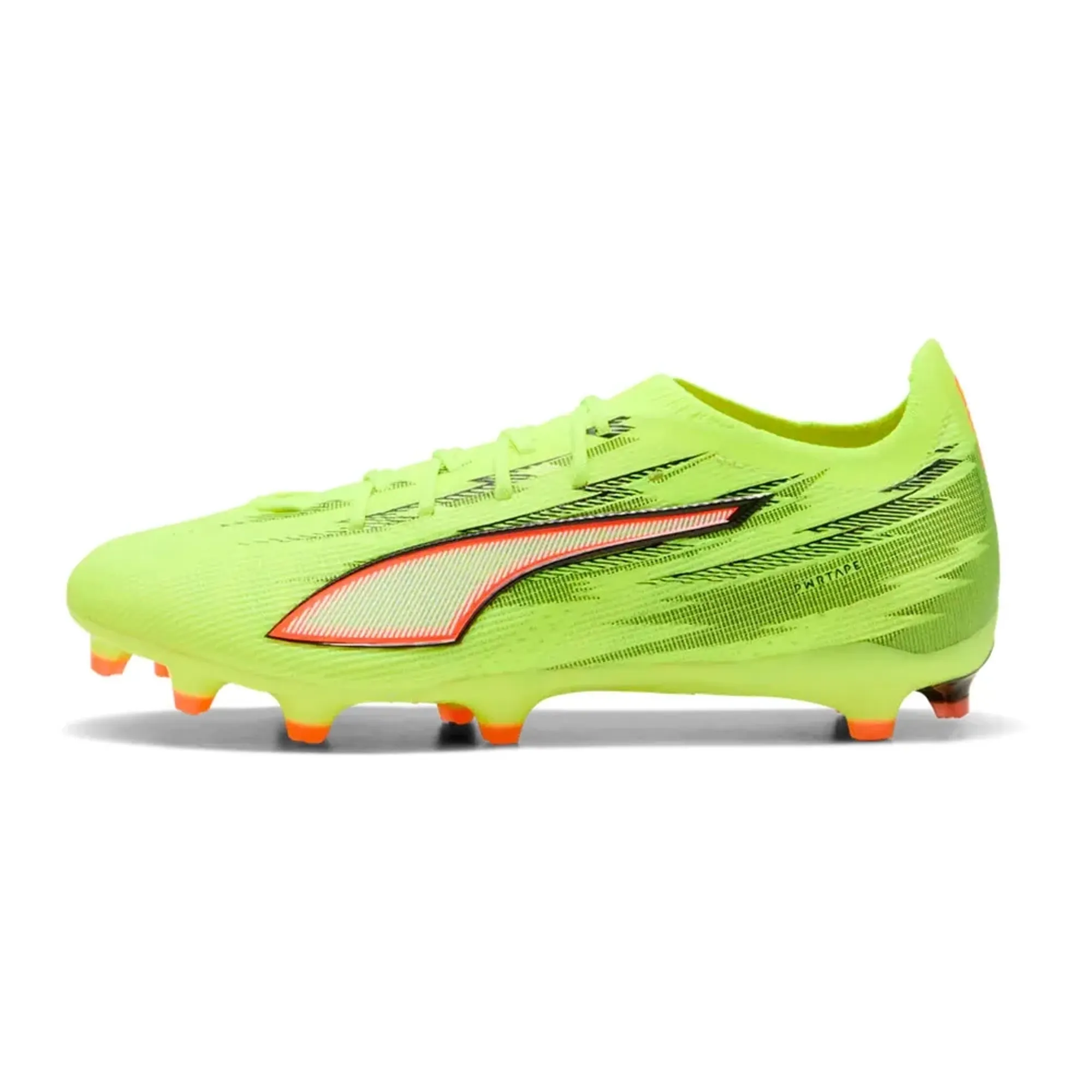 PUMA Ultra 6 Pro FG Football Boots Unisex, Yellow Alert/Black/Glowing Red, size 10