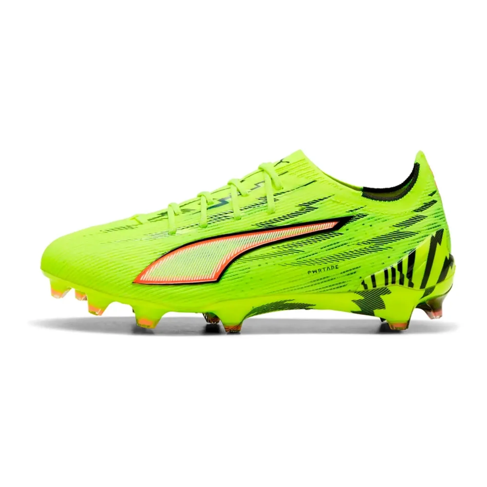 PUMA Ultra 6 Ultimate FG Football Boots Women, Yellow Alert/Black/Glowing Red, size 3