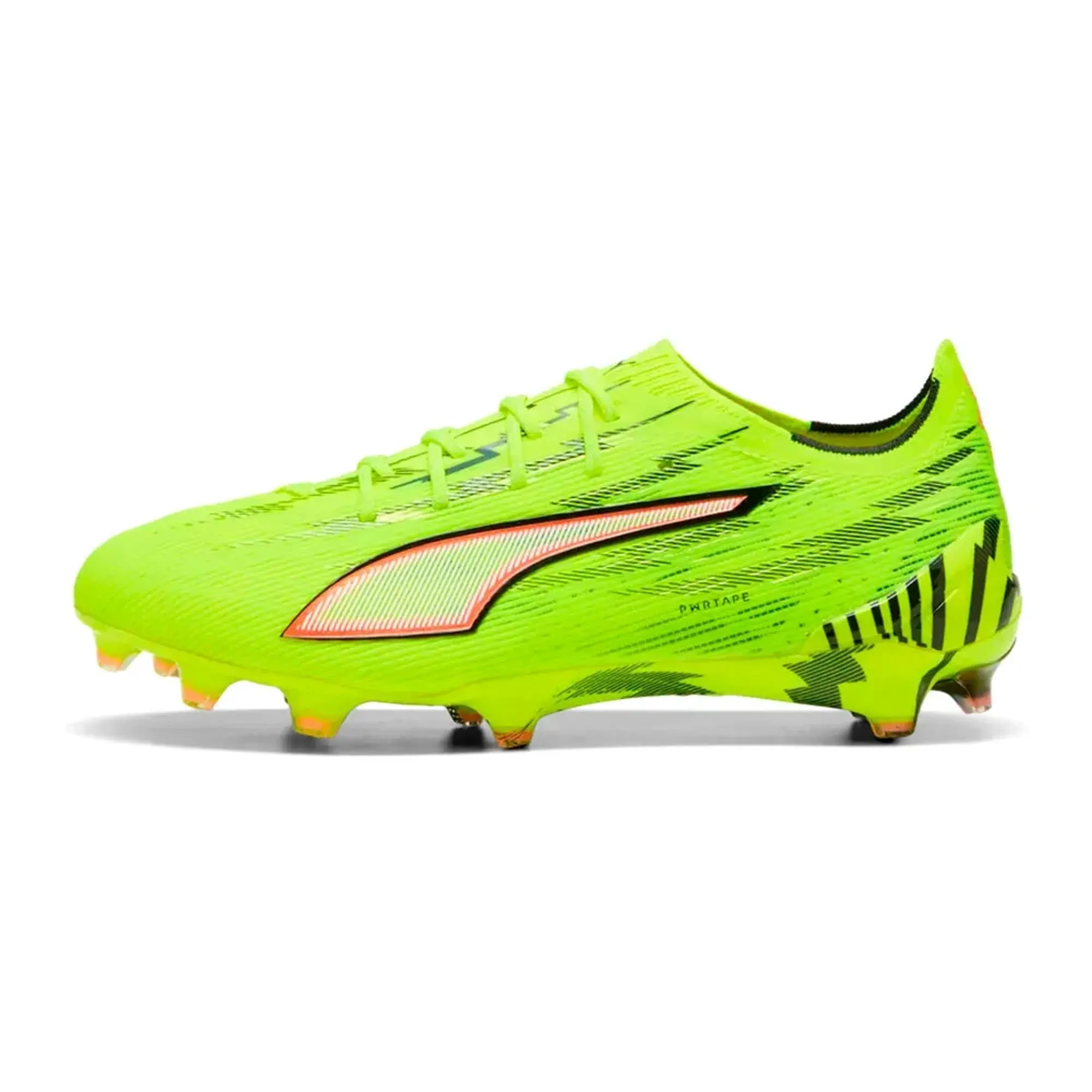 PUMA Ultra 6 Ultimate FG Football Boots Unisex, Yellow Alert/Black/Glowing Red, size 10