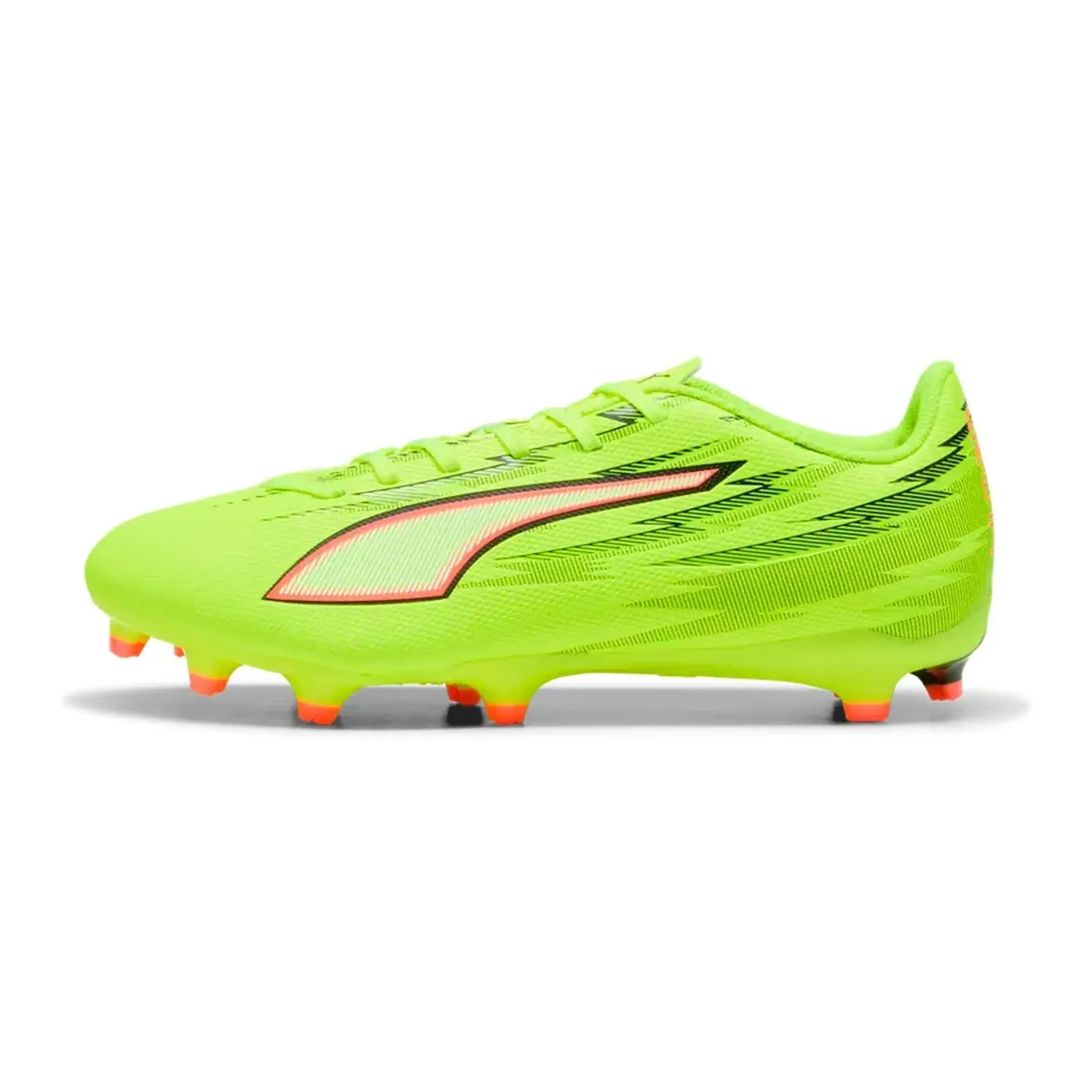 PUMA Ultra 6 Play FG/AG Unisex, Yellow Alert/Black/Glowing Red, size 10