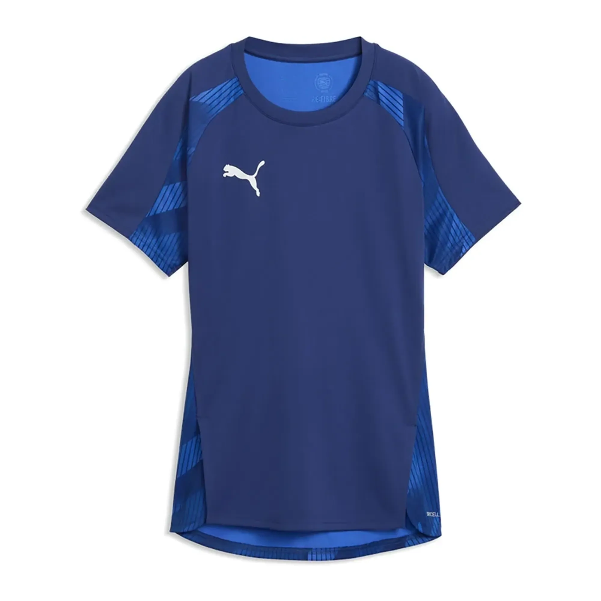 PUMA Individualblaze Football Jersey Woman, Blue Jewel/White, size Large