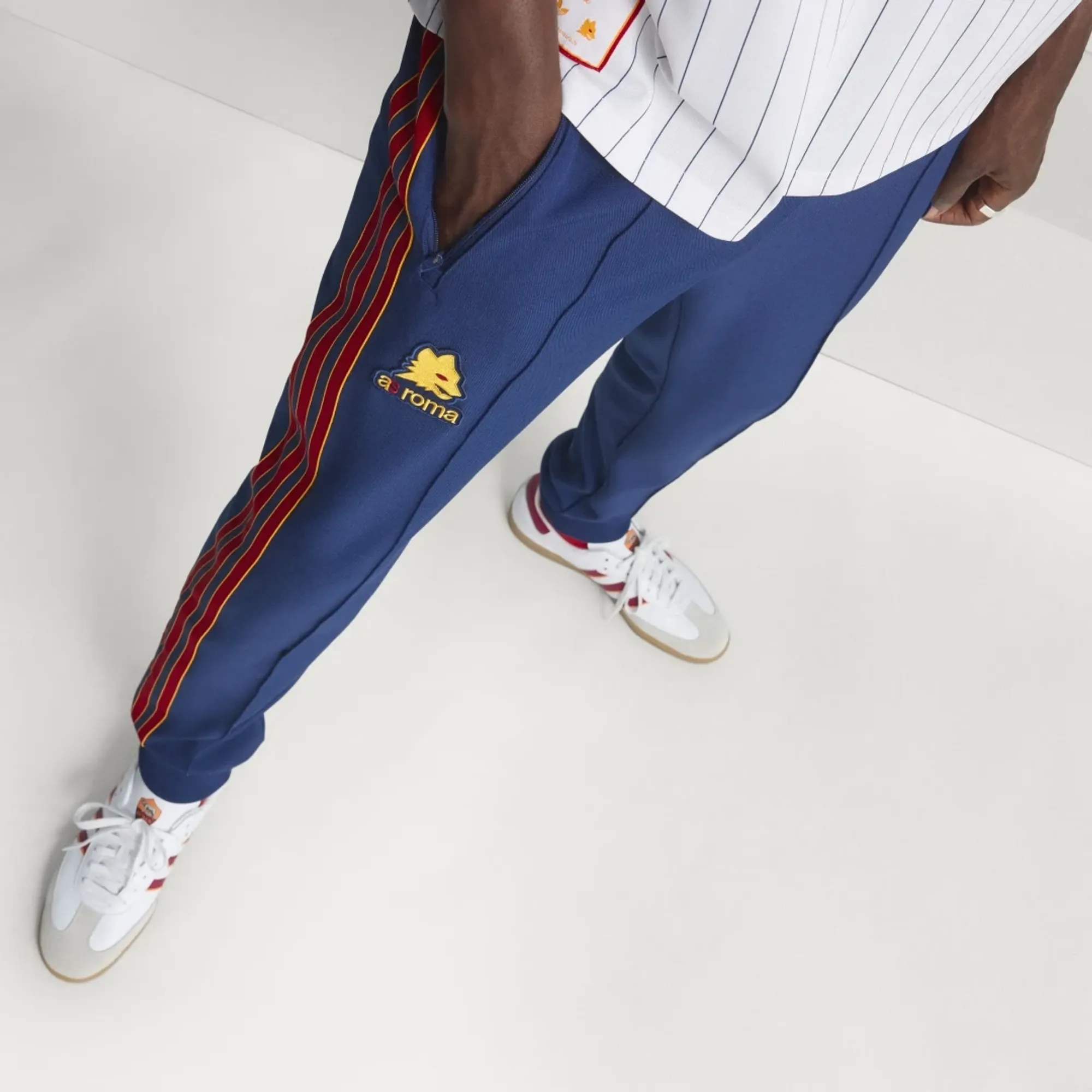 adidas AS Roma Terrace Icons Track Pants