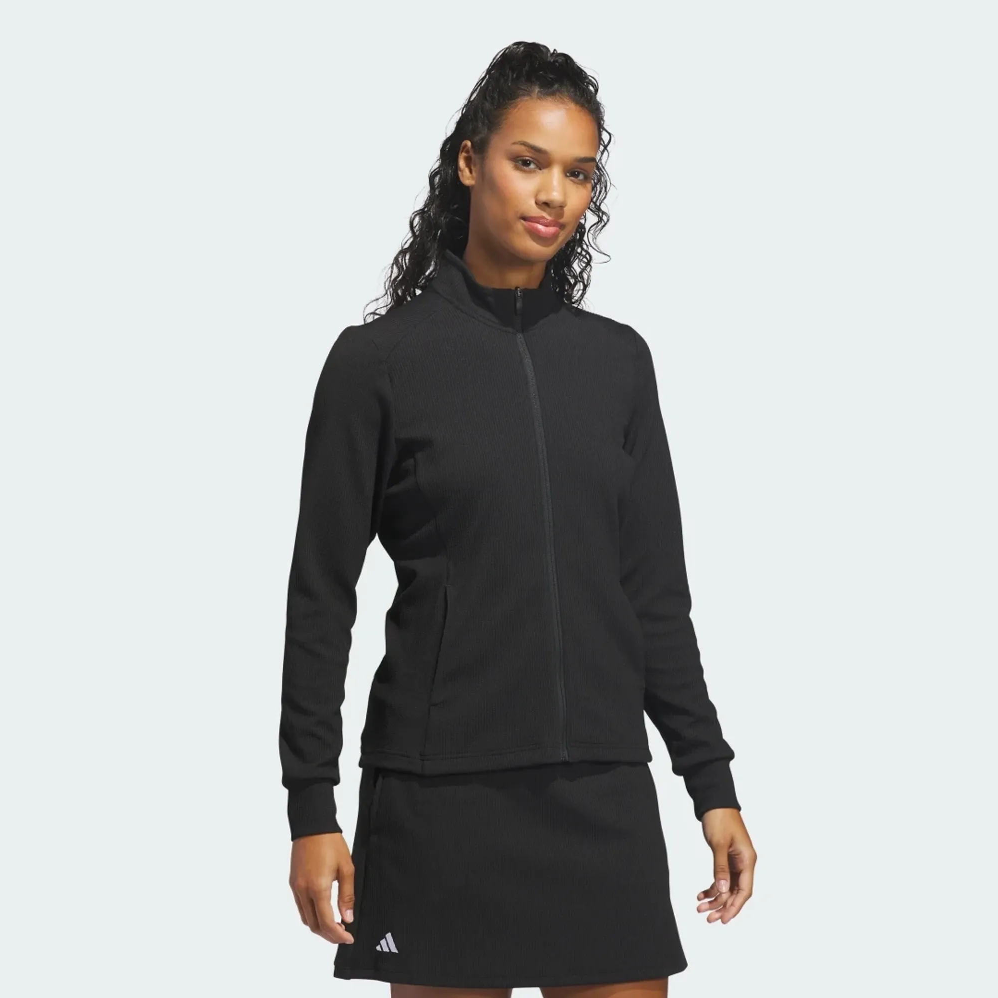 adidas PERFORMANCE TEXTURE FULL ZIP JACKET