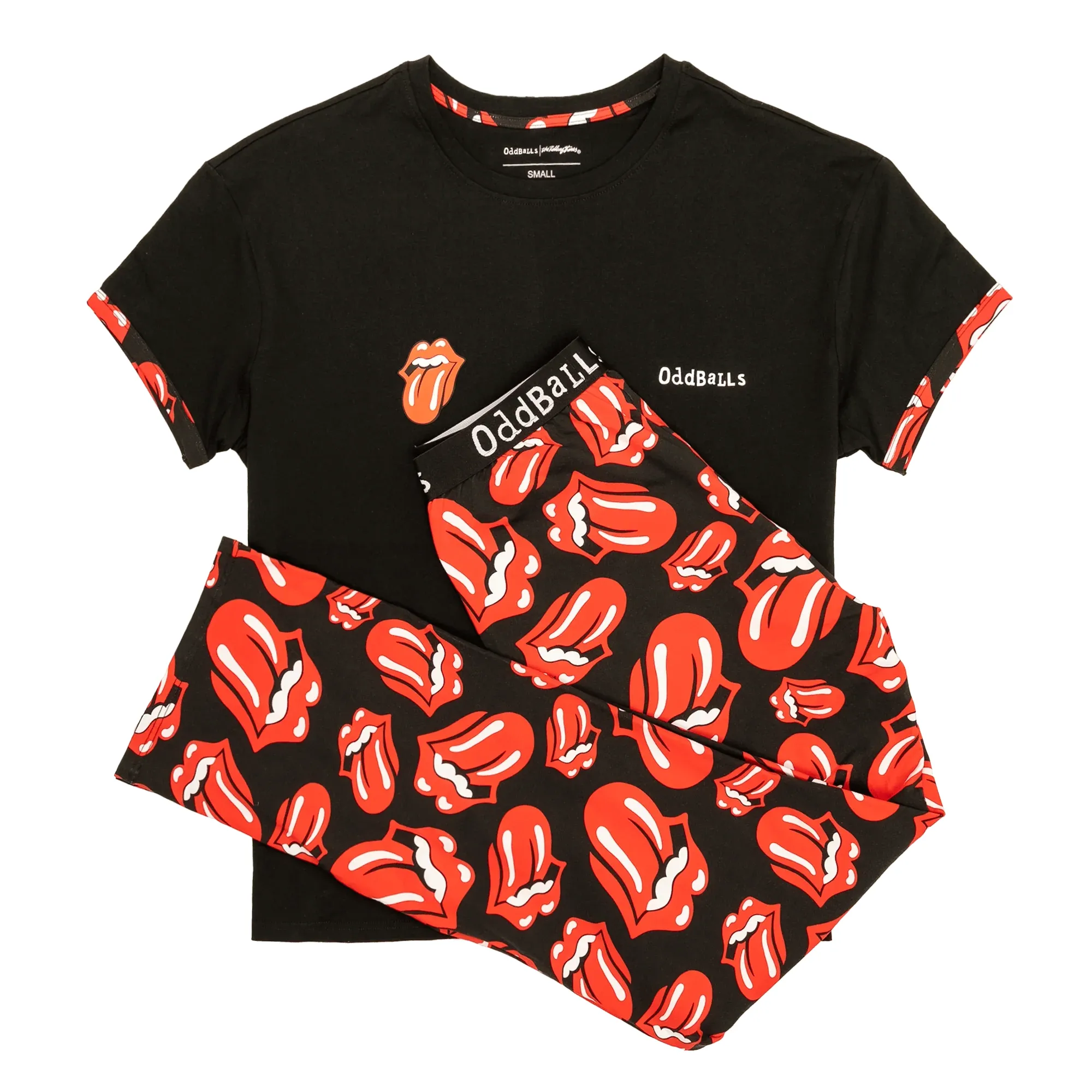 Rolling Stones - Women's Long Pyjamas Set (T-Shirt & Trousers)
