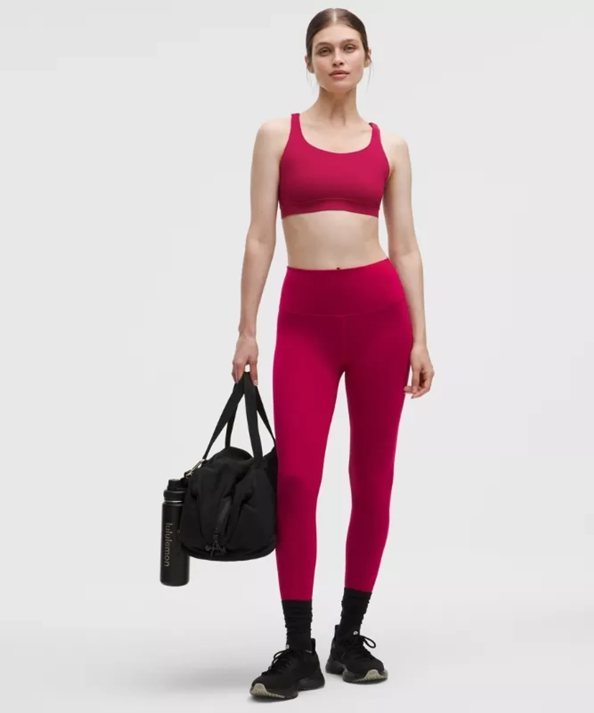 lululemon – Women's Wunder Train High-Rise Tight Leggings – 25" – Color Pink – Size 0