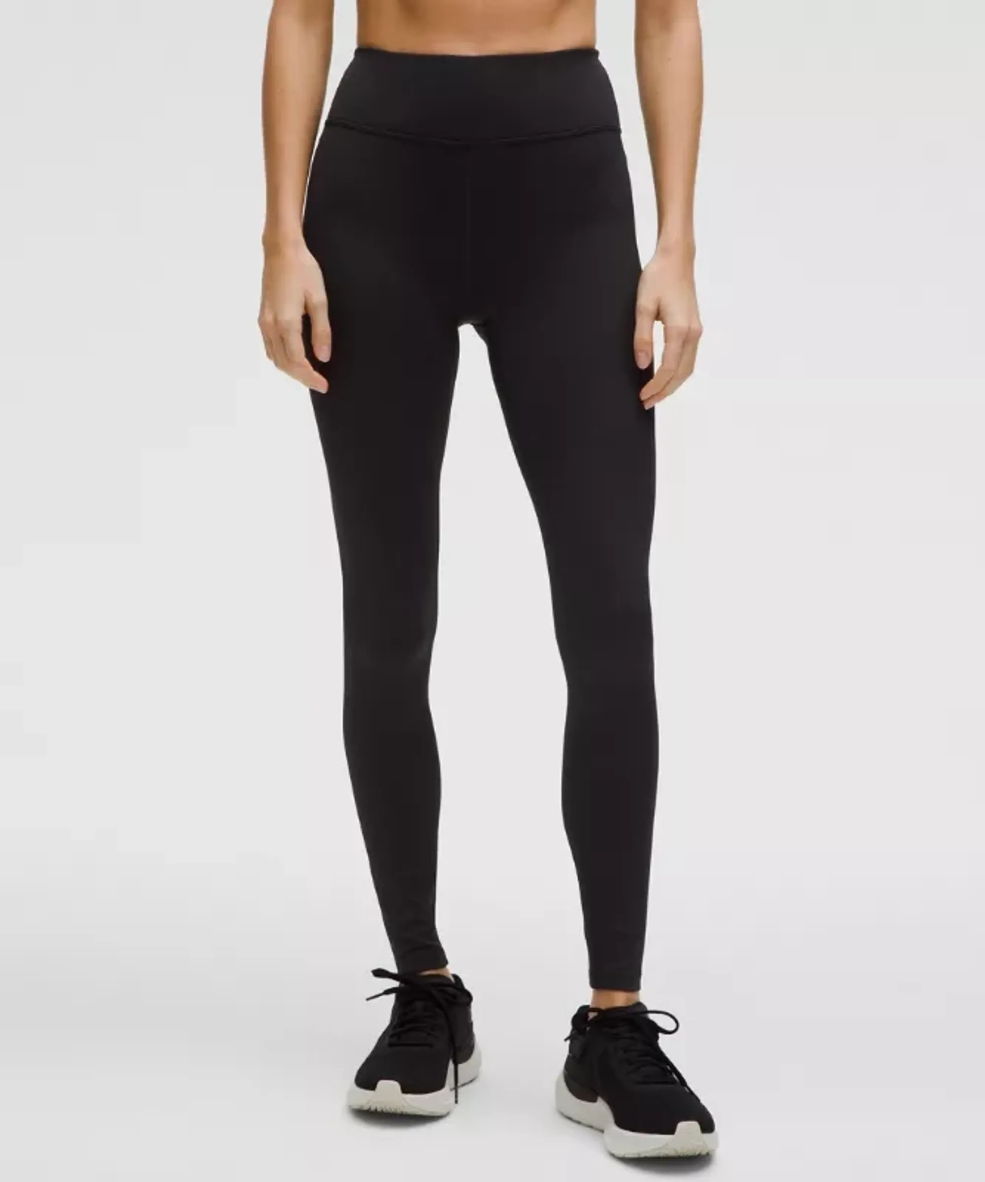 lululemon – Women's Thermal High-Rise Running Tight Leggings – 28" – Color Black – Size 0