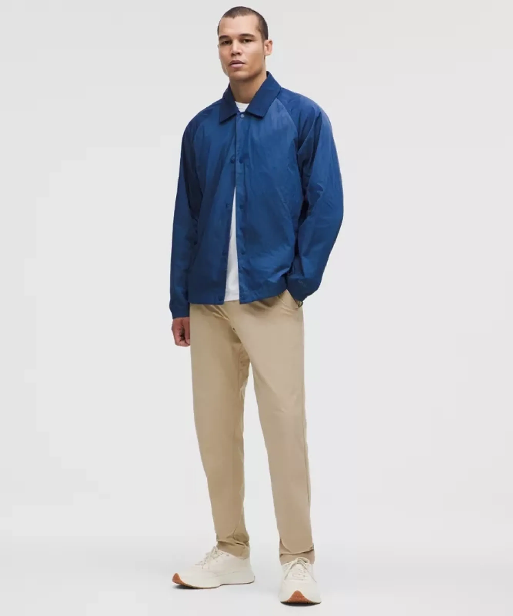 lululemon – Men's ABC Classic-Fit Trousers 30L Warpstreme – Color Khaki – Size 28