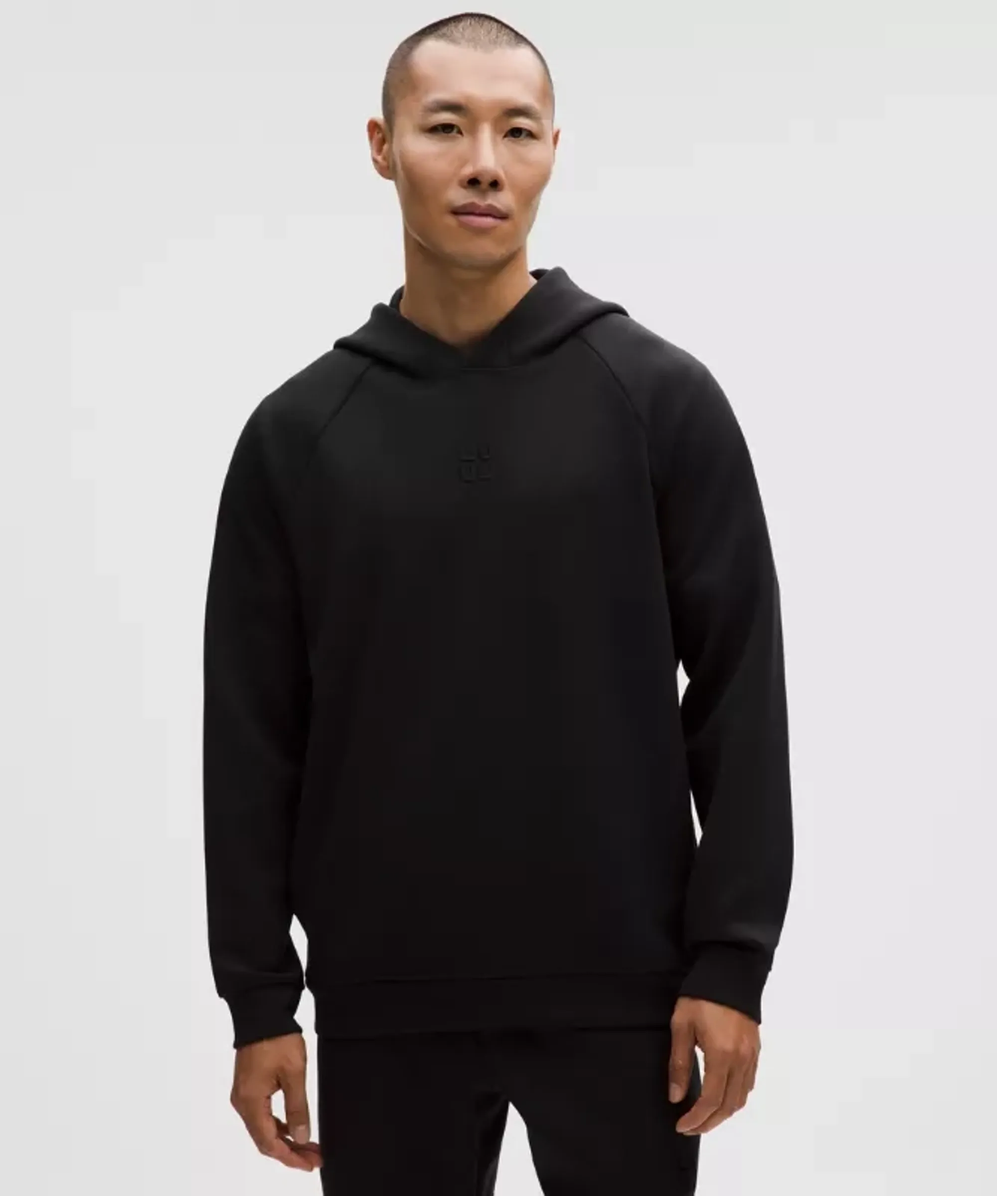 lululemon – Men's Smooth Spacer Pullover Hoodie Stack – Color Black – Size Large