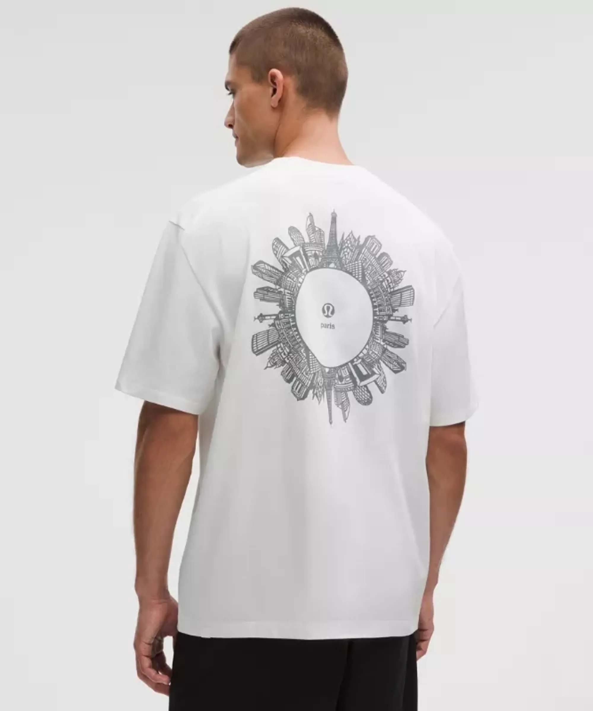 lululemon – Men's Heavyweight Jersey T-Shirt Paris – Color White – Size Large