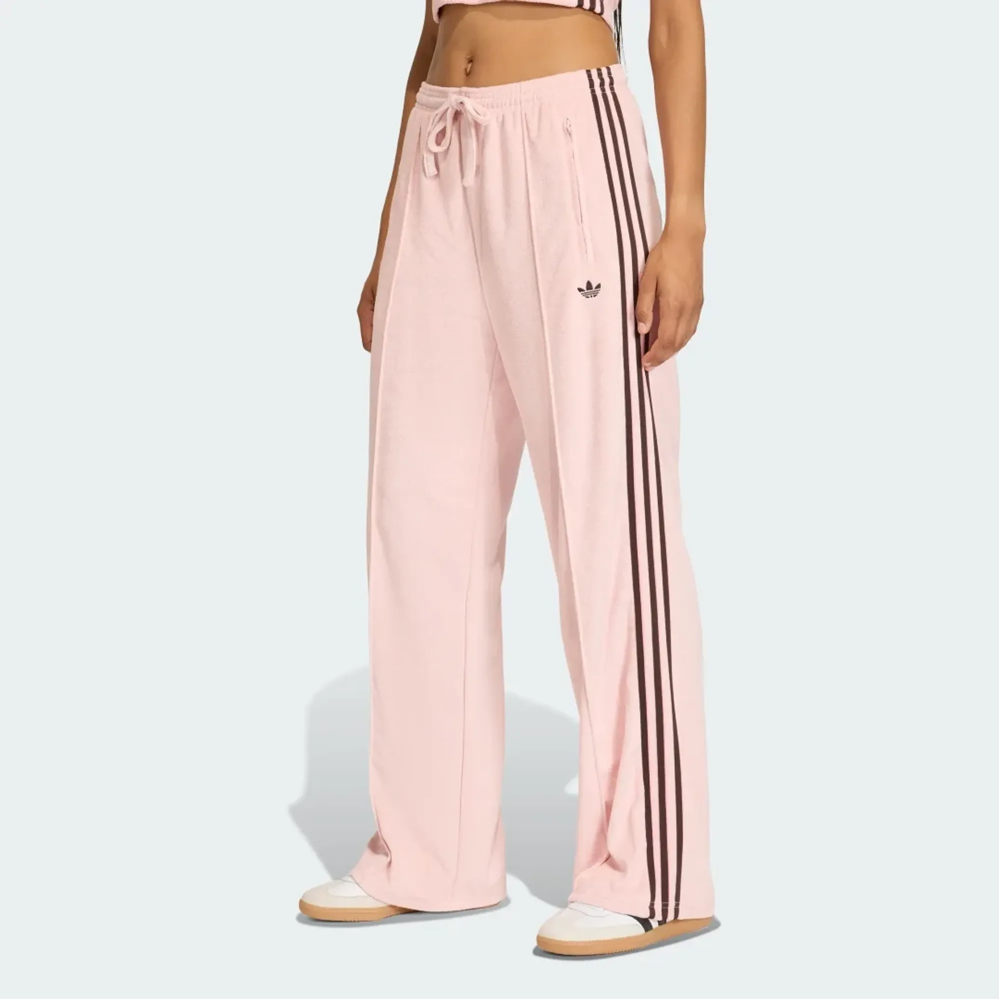 adidas TERRY TOWEL FIREBIRD TRACKSUIT BOTTOMS