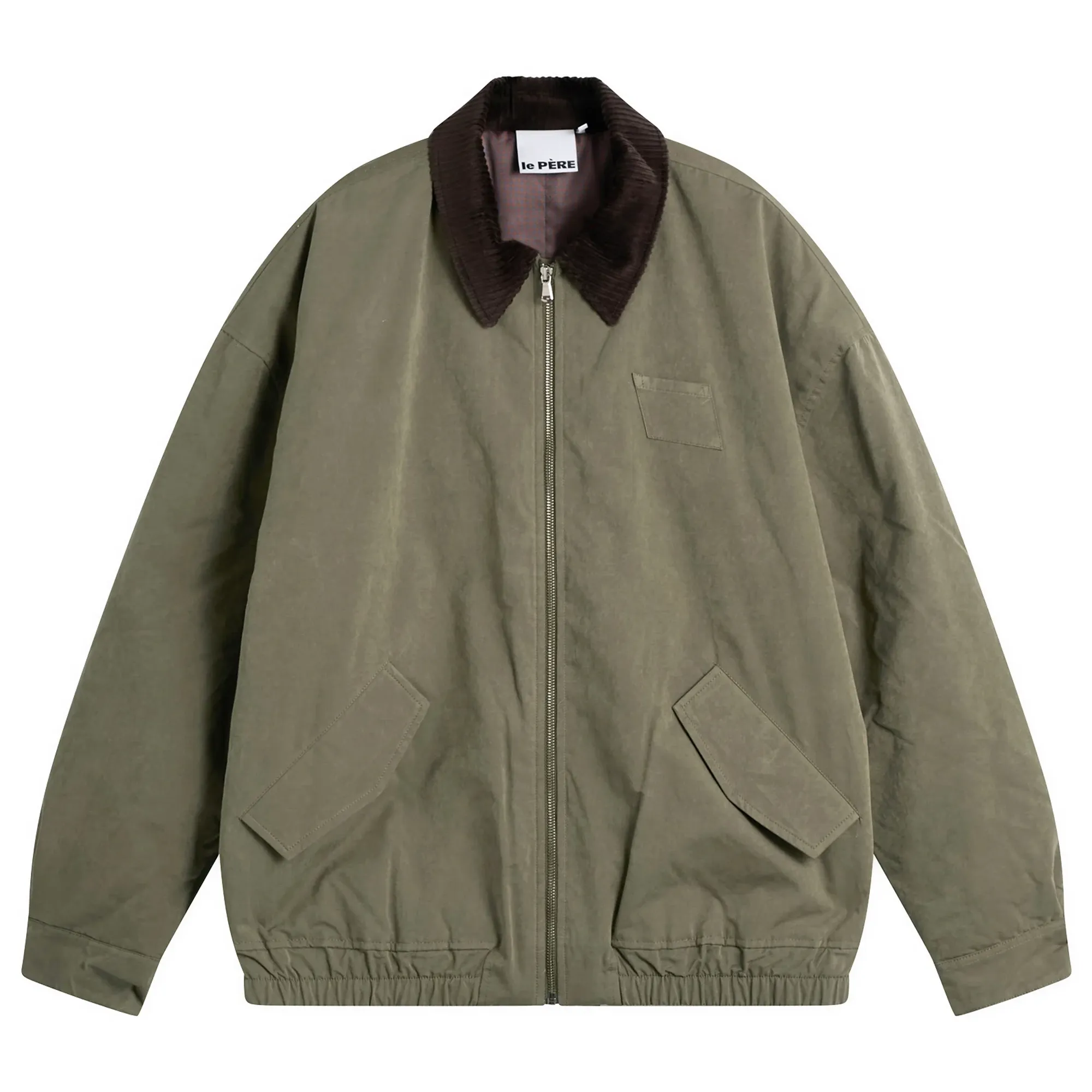 Le Père Men's Blouson Jacket Olive