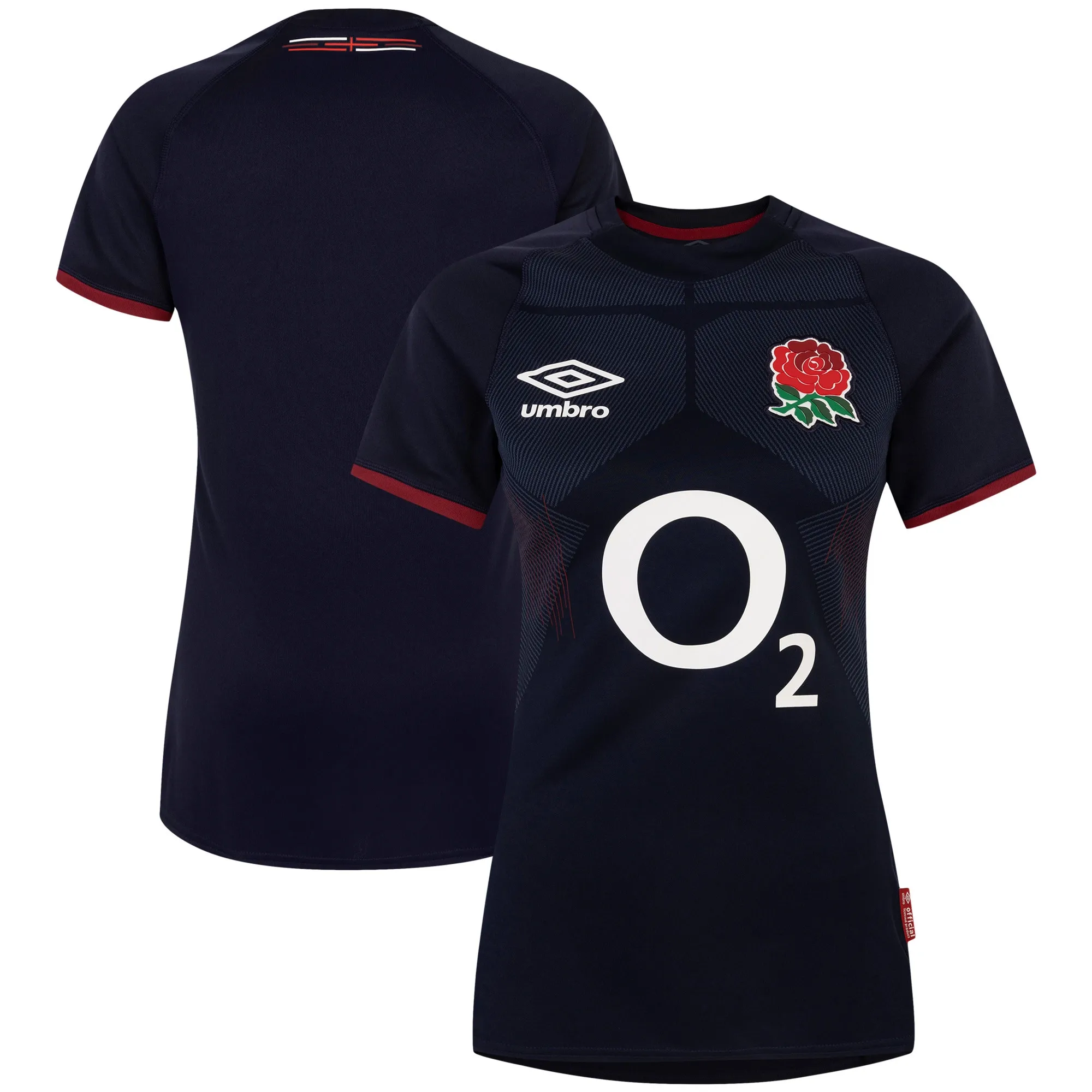 2023-2024 England Rugby Alternate Shirt (Ladies)